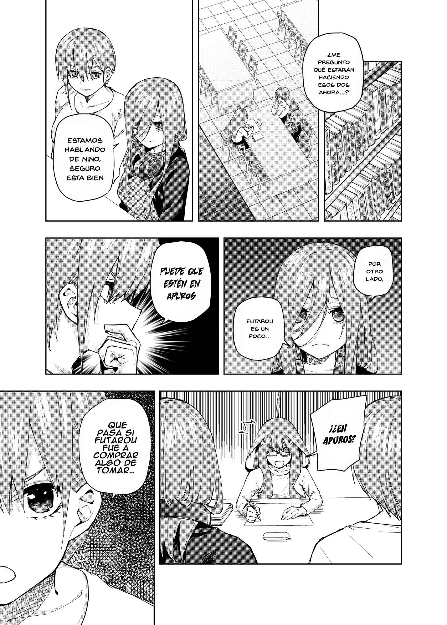 Gotoubun no Hanayome β Capítulo 3: Hasta que el sol caiga - Page 17