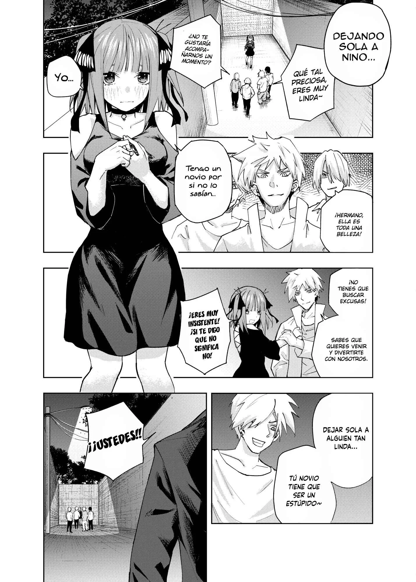 Gotoubun no Hanayome β Capítulo 3: Hasta que el sol caiga - Page 18