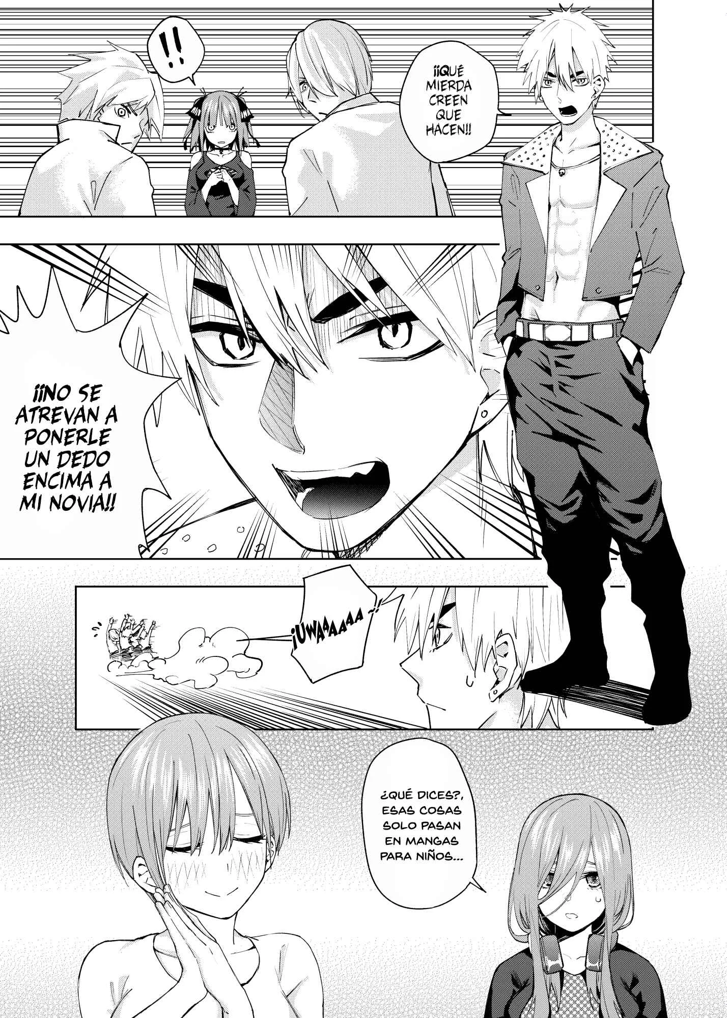 Gotoubun no Hanayome β Capítulo 3: Hasta que el sol caiga - Page 19