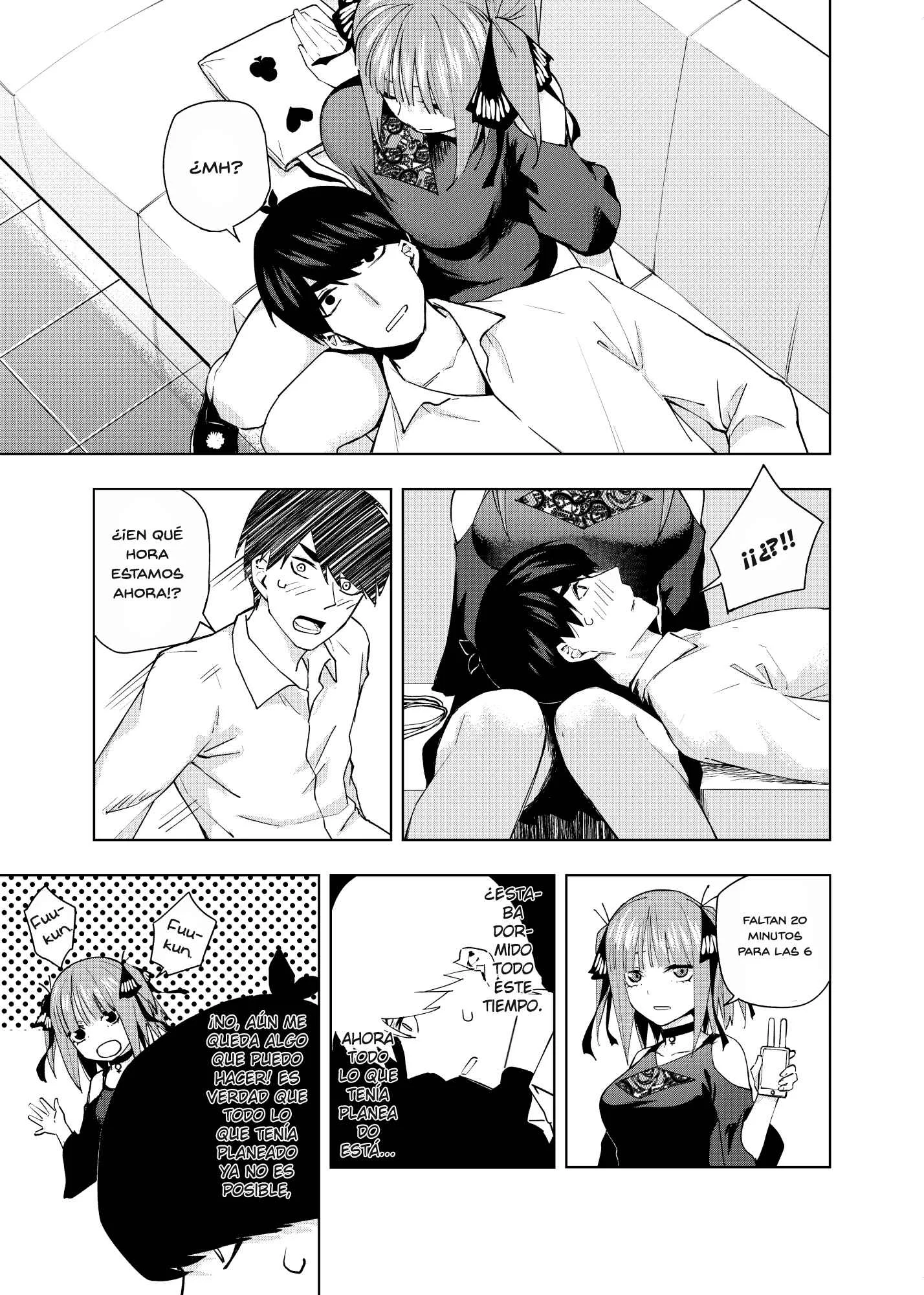 Gotoubun no Hanayome β Capítulo 3: Hasta que el sol caiga - Page 25