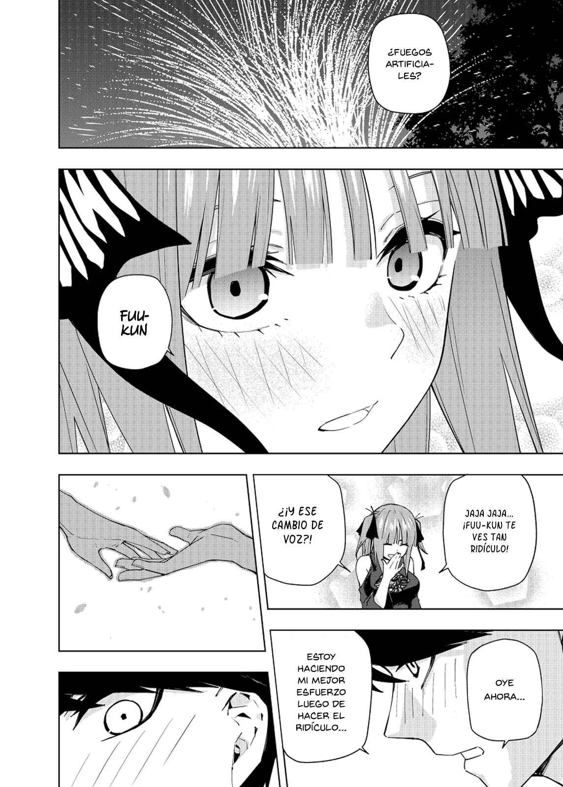 Gotoubun no Hanayome β Capítulo 4: Bajo el manto de hojas iluminadas por la luna. - Page 17