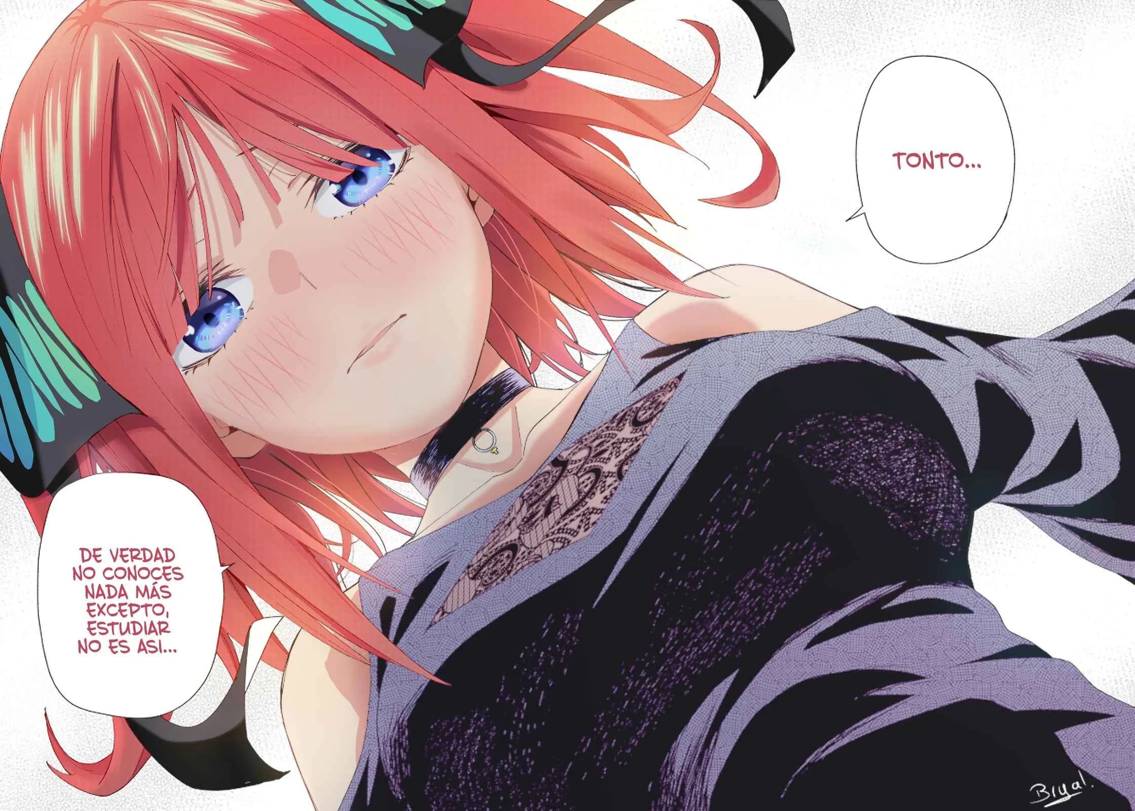 Gotoubun no Hanayome β Capítulo 4: Bajo el manto de hojas iluminadas por la luna. - Page 21