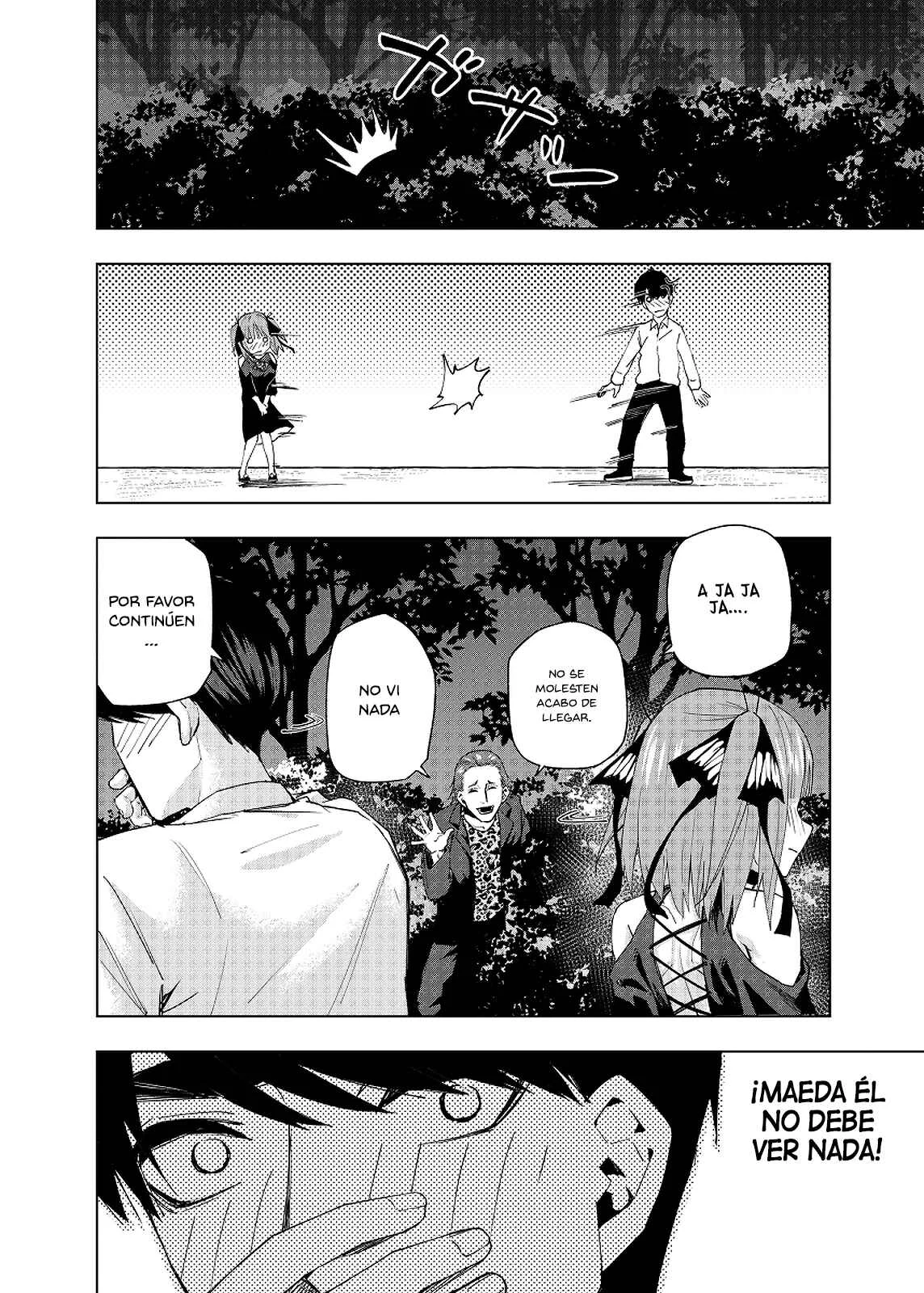 Gotoubun no Hanayome β Capítulo 4: Bajo el manto de hojas iluminadas por la luna. - Page 24
