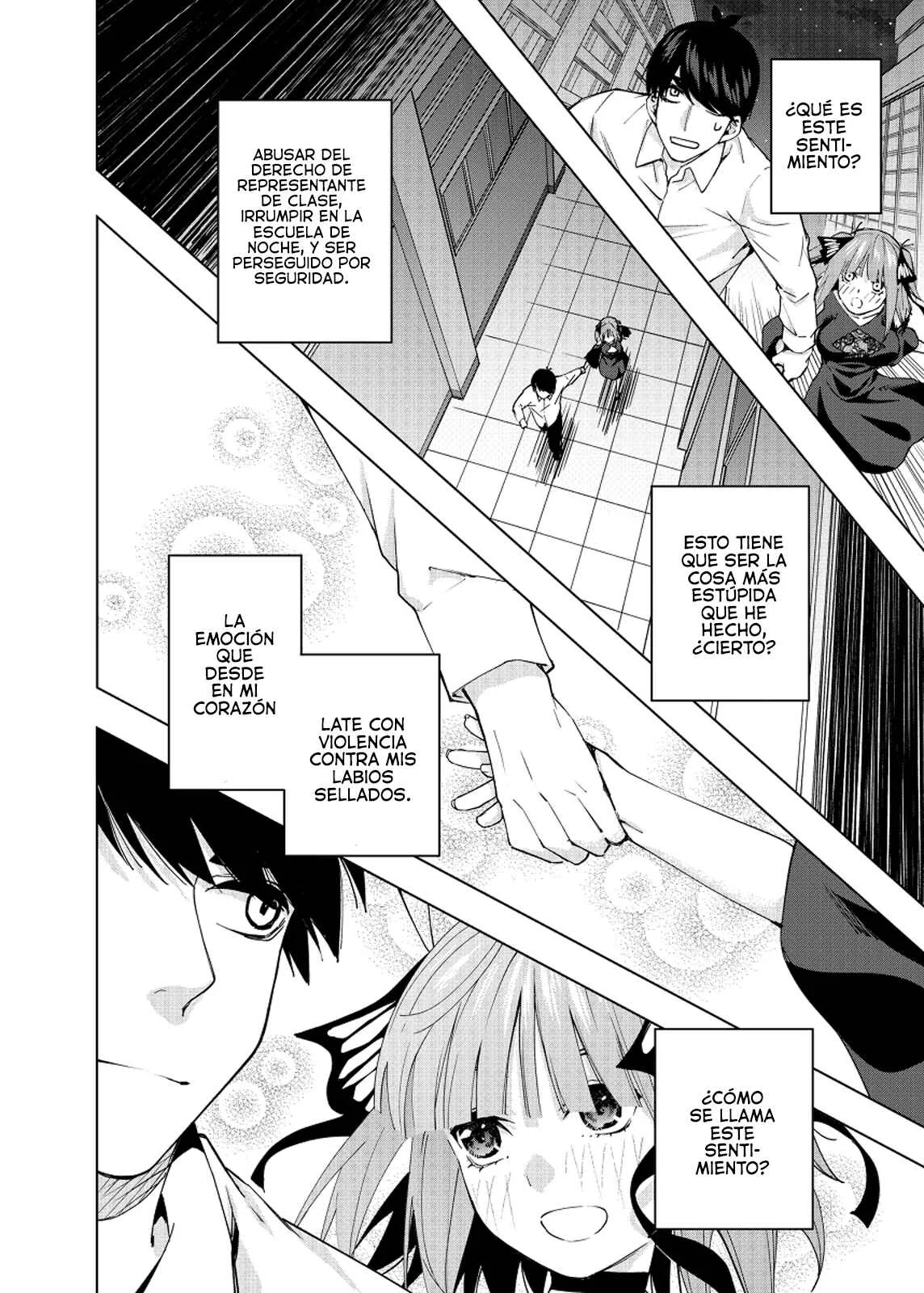 Gotoubun no Hanayome β Capítulo 4: Bajo el manto de hojas iluminadas por la luna. - Page 28