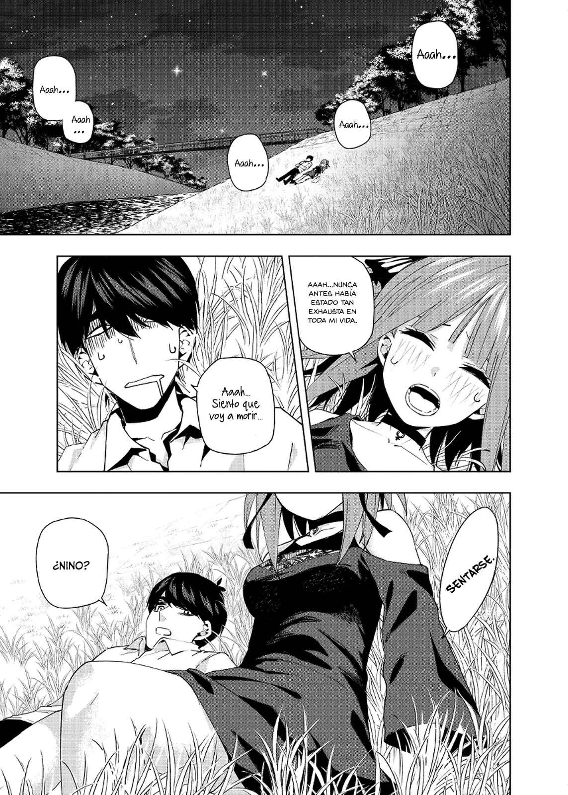 Gotoubun no Hanayome β Capítulo 4: Bajo el manto de hojas iluminadas por la luna. - Page 29