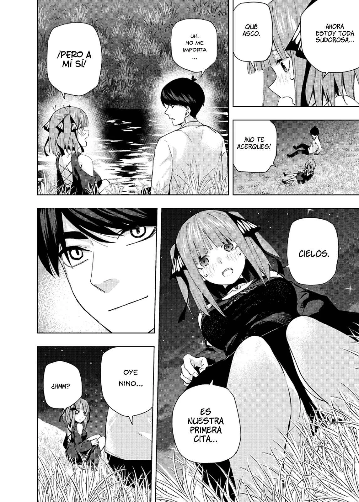 Gotoubun no Hanayome β Capítulo 4: Bajo el manto de hojas iluminadas por la luna. - Page 30