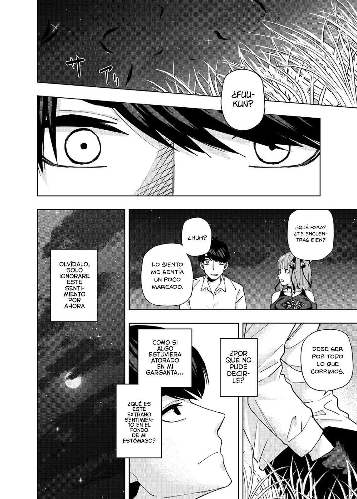 Gotoubun no Hanayome β Capítulo 4: Bajo el manto de hojas iluminadas por la luna. - Page 32