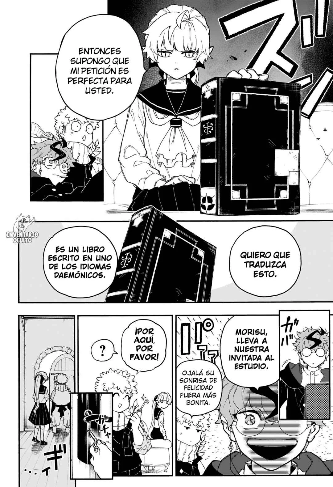 Graykeith no Makaigo Yakuroku Capítulo 1: El Grimorio de Lamia - Page 9