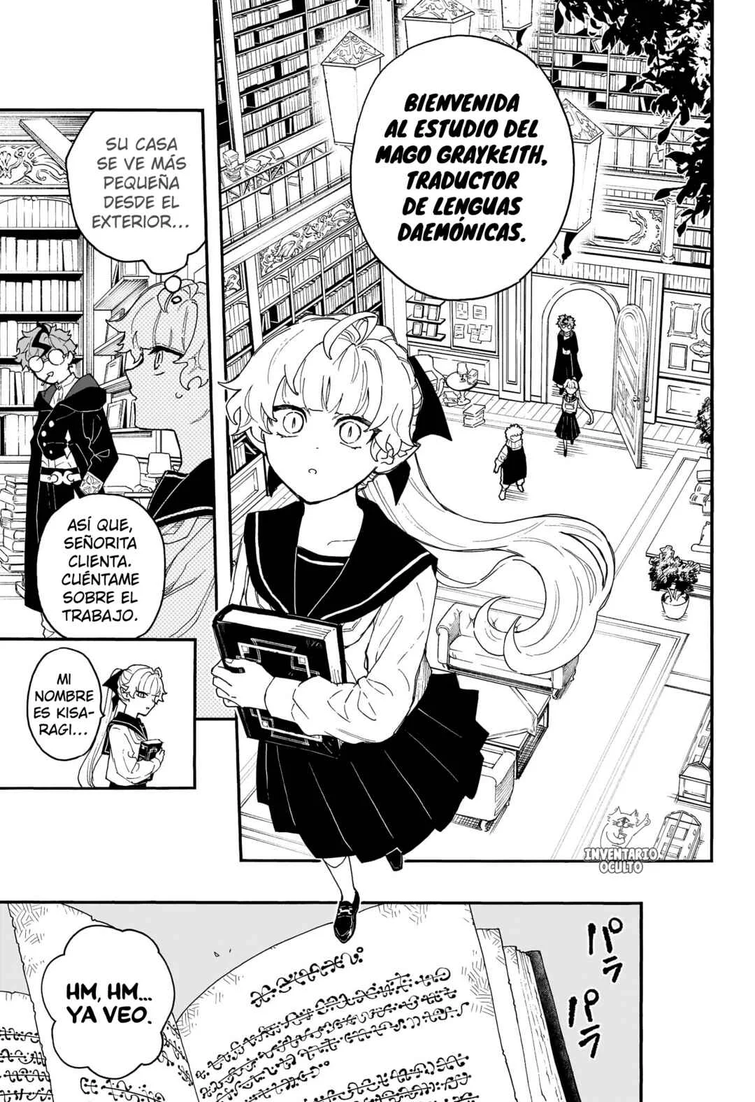 Graykeith no Makaigo Yakuroku Capítulo 1: El Grimorio de Lamia - Page 10