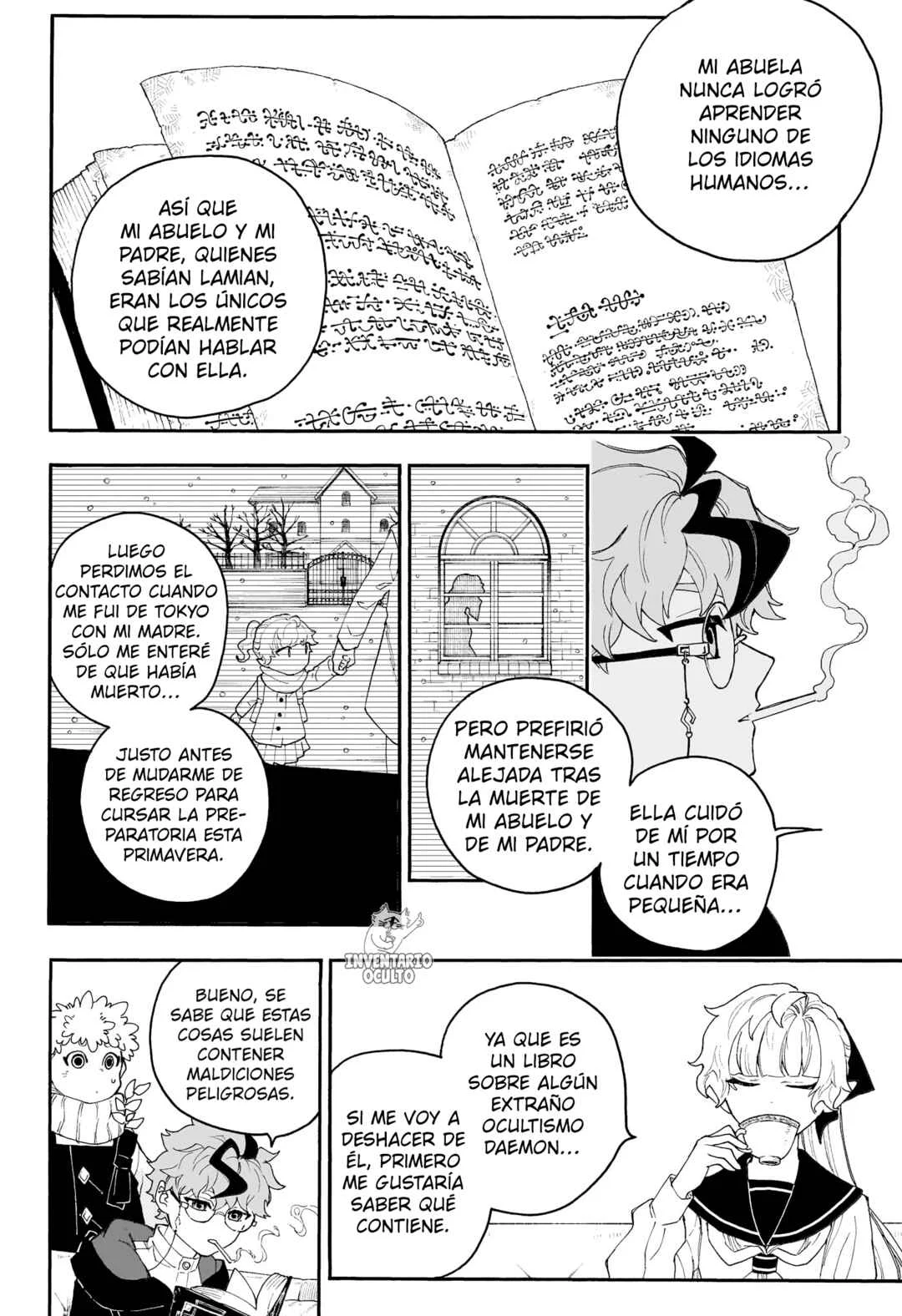 Graykeith no Makaigo Yakuroku Capítulo 1: El Grimorio de Lamia - Page 13