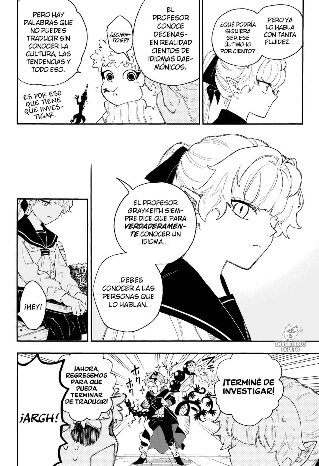 Graykeith no Makaigo Yakuroku Capítulo 1: El Grimorio de Lamia - Page 22