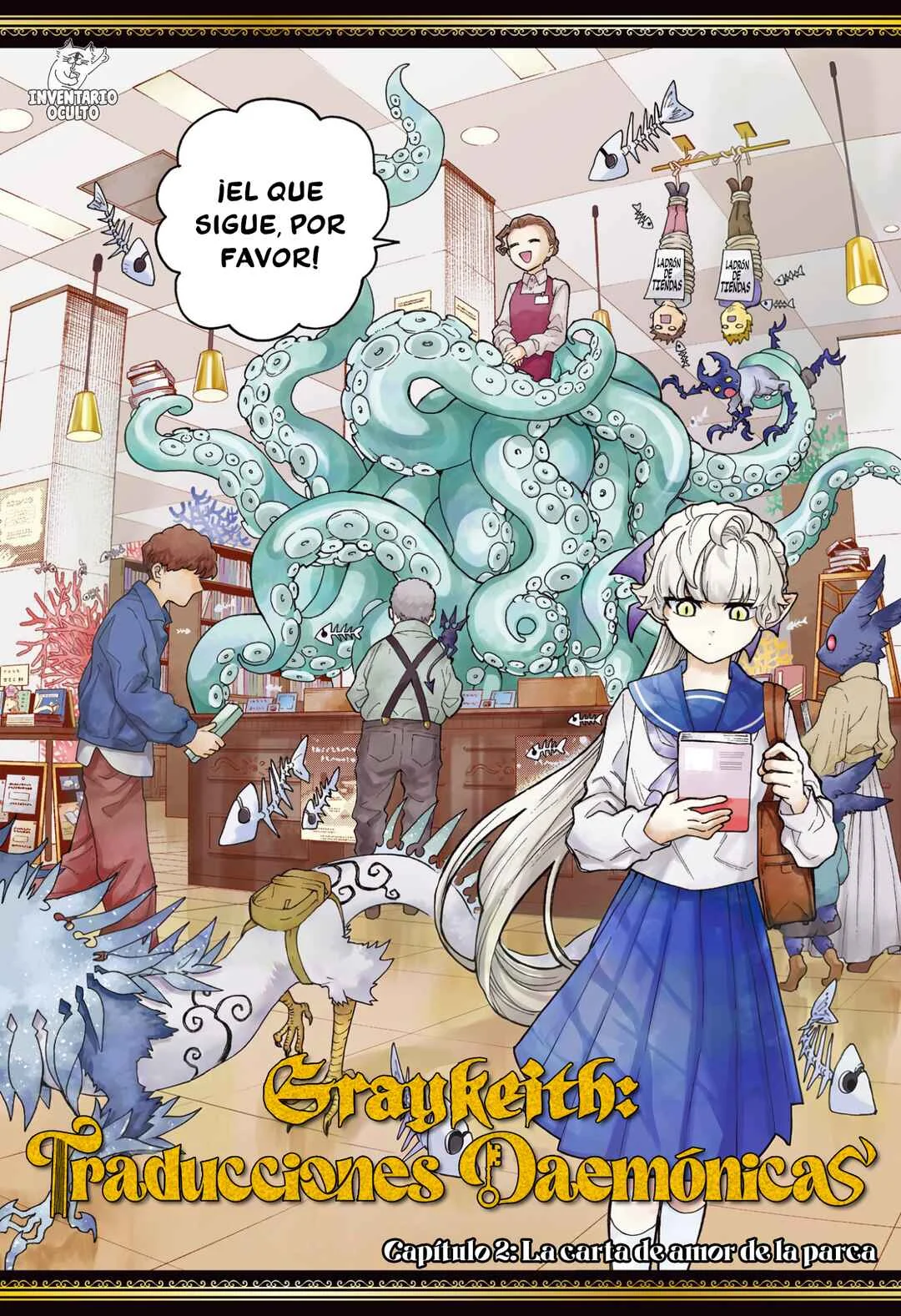 Graykeith no Makaigo Yakuroku Capítulo 2: La Carta de Amor de la Parca - Page 3