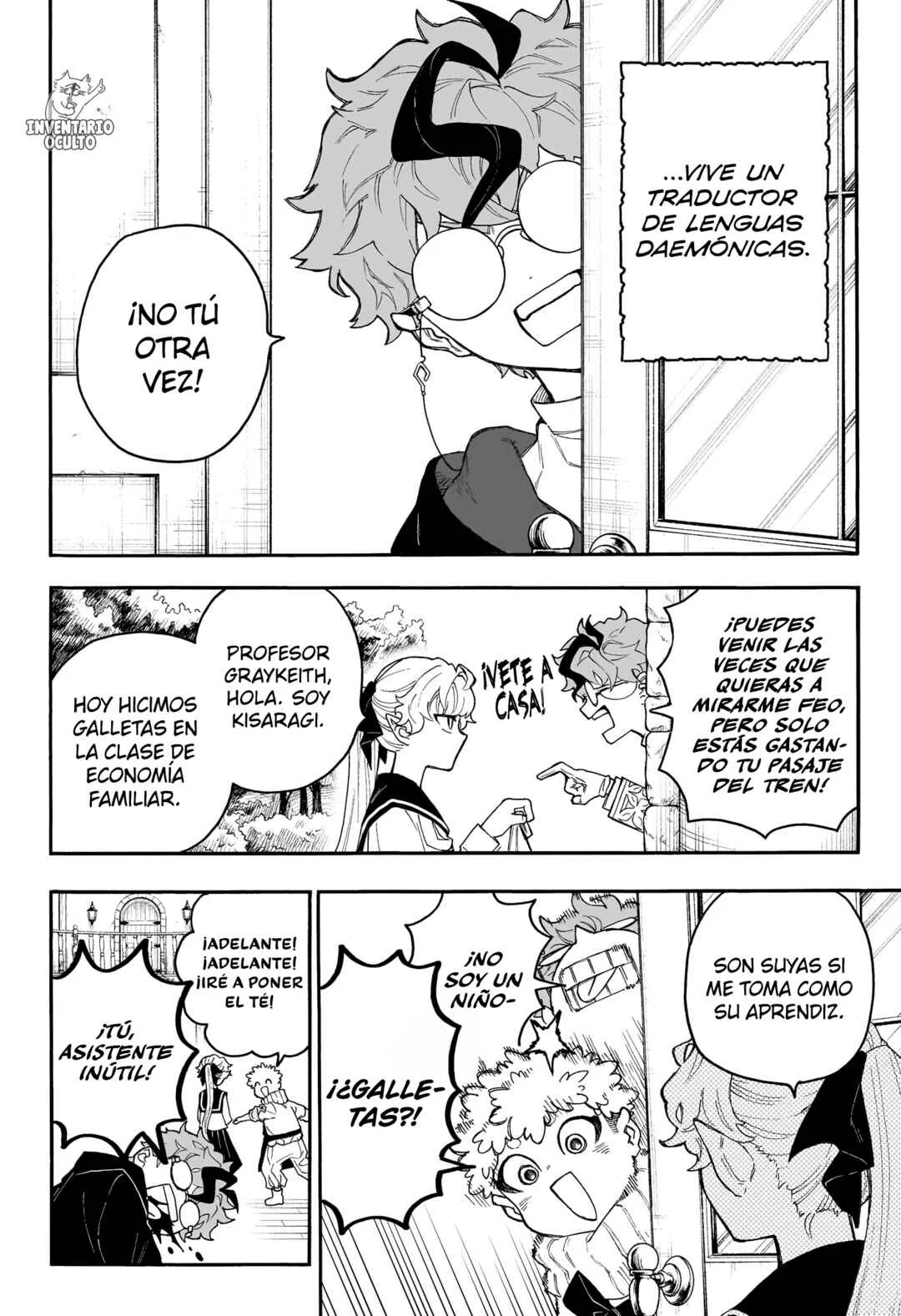Graykeith no Makaigo Yakuroku Capítulo 2: La Carta de Amor de la Parca - Page 5