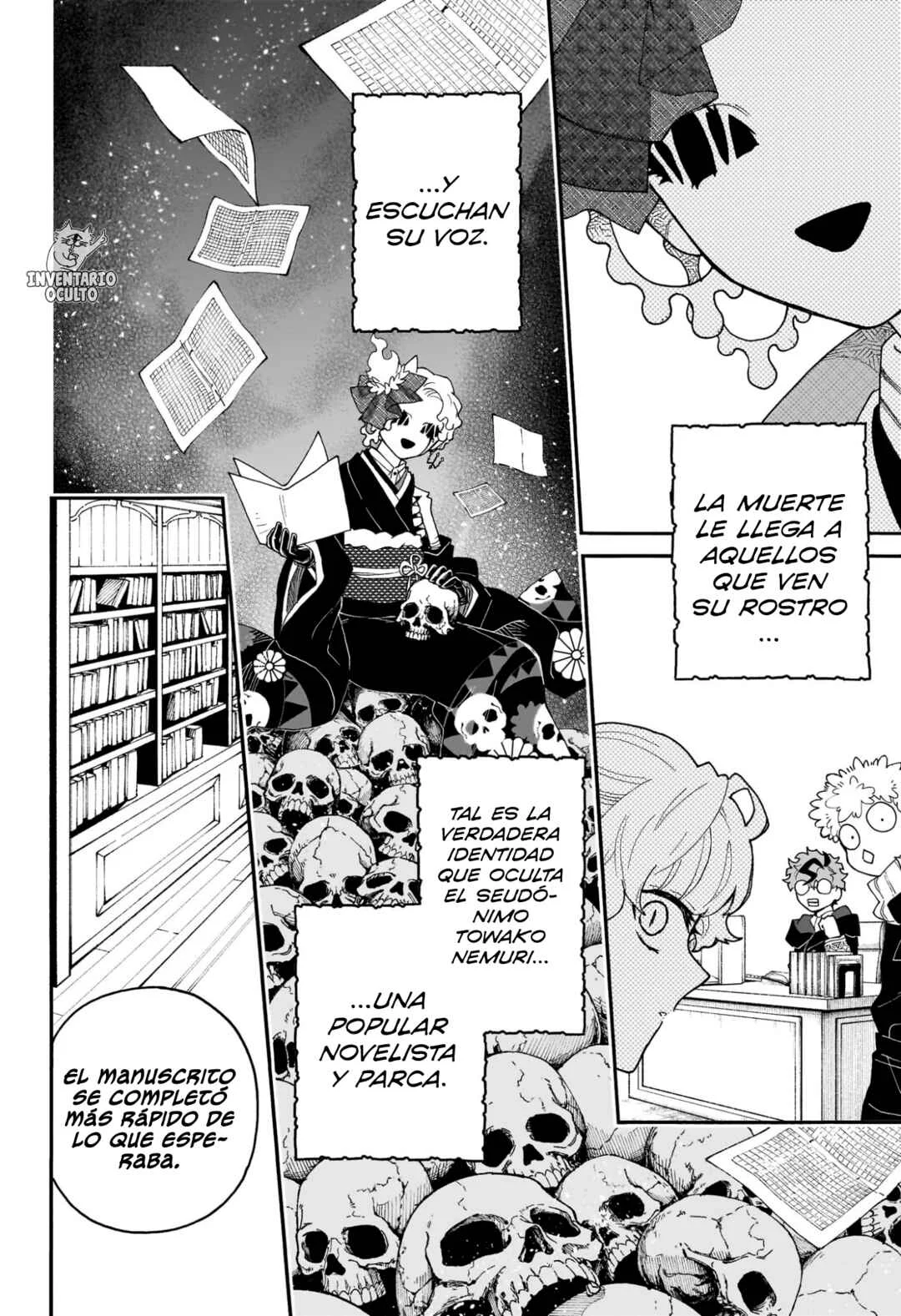 Graykeith no Makaigo Yakuroku Capítulo 2: La Carta de Amor de la Parca - Page 9