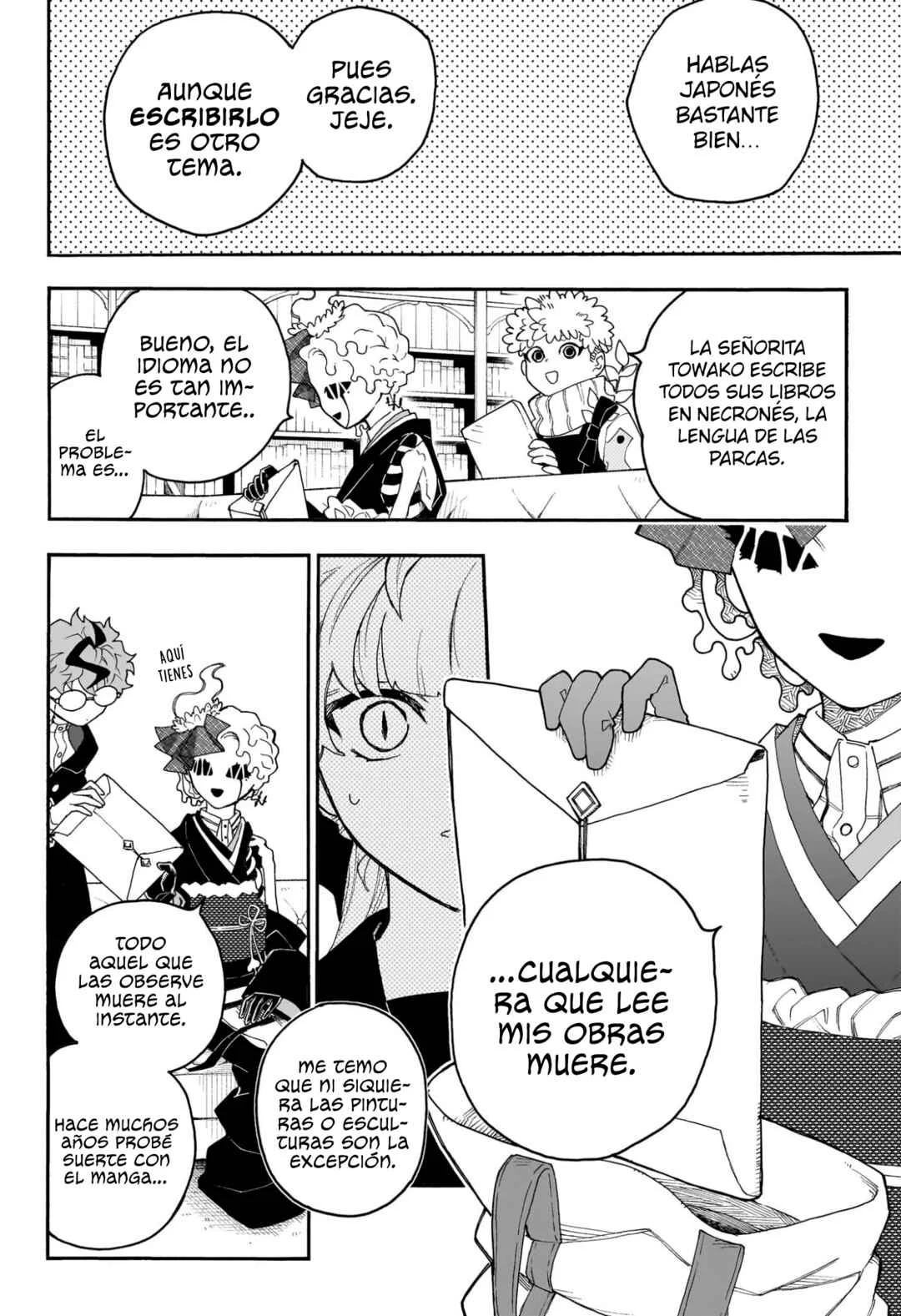 Graykeith no Makaigo Yakuroku Capítulo 2: La Carta de Amor de la Parca - Page 11