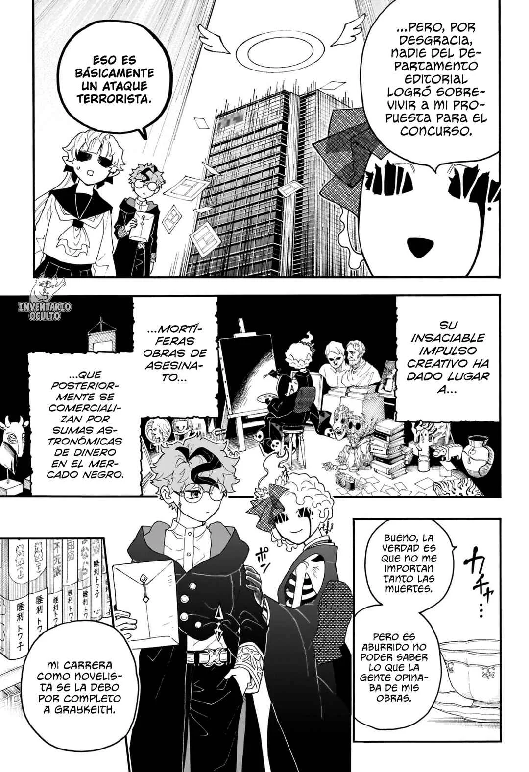 Graykeith no Makaigo Yakuroku Capítulo 2: La Carta de Amor de la Parca - Page 12