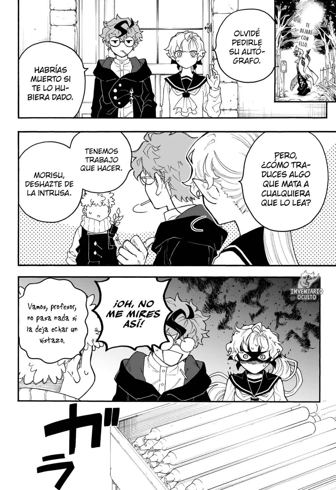 Graykeith no Makaigo Yakuroku Capítulo 2: La Carta de Amor de la Parca - Page 13