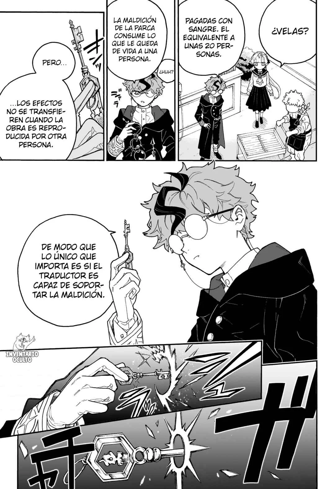 Graykeith no Makaigo Yakuroku Capítulo 2: La Carta de Amor de la Parca - Page 14