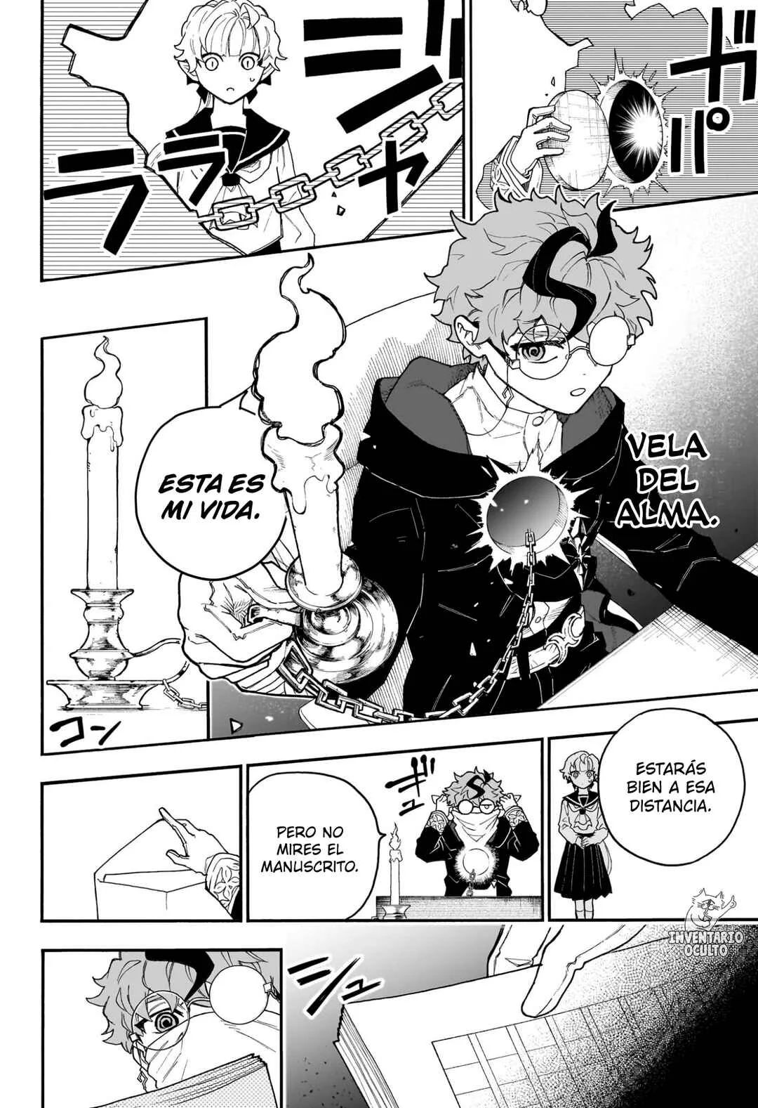 Graykeith no Makaigo Yakuroku Capítulo 2: La Carta de Amor de la Parca - Page 15
