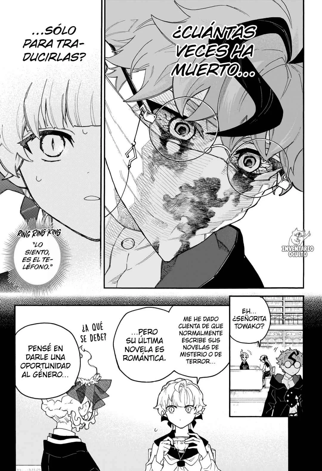 Graykeith no Makaigo Yakuroku Capítulo 2: La Carta de Amor de la Parca - Page 18