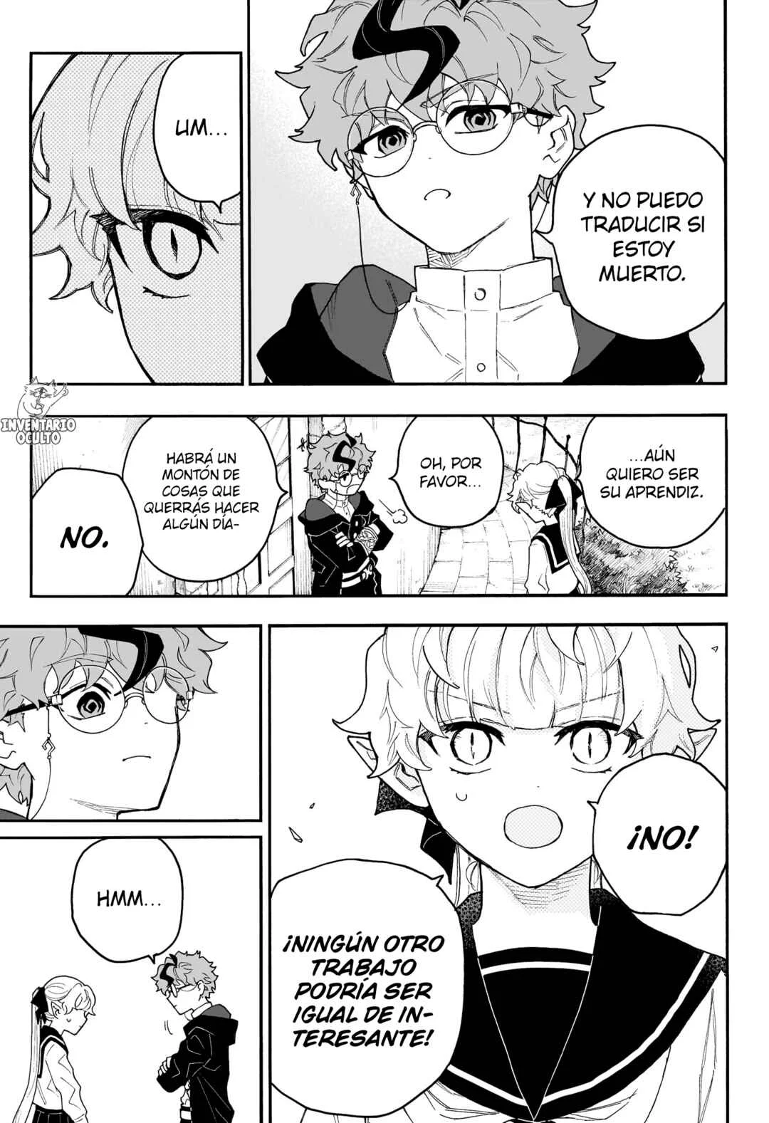 Graykeith no Makaigo Yakuroku Capítulo 2: La Carta de Amor de la Parca - Page 22