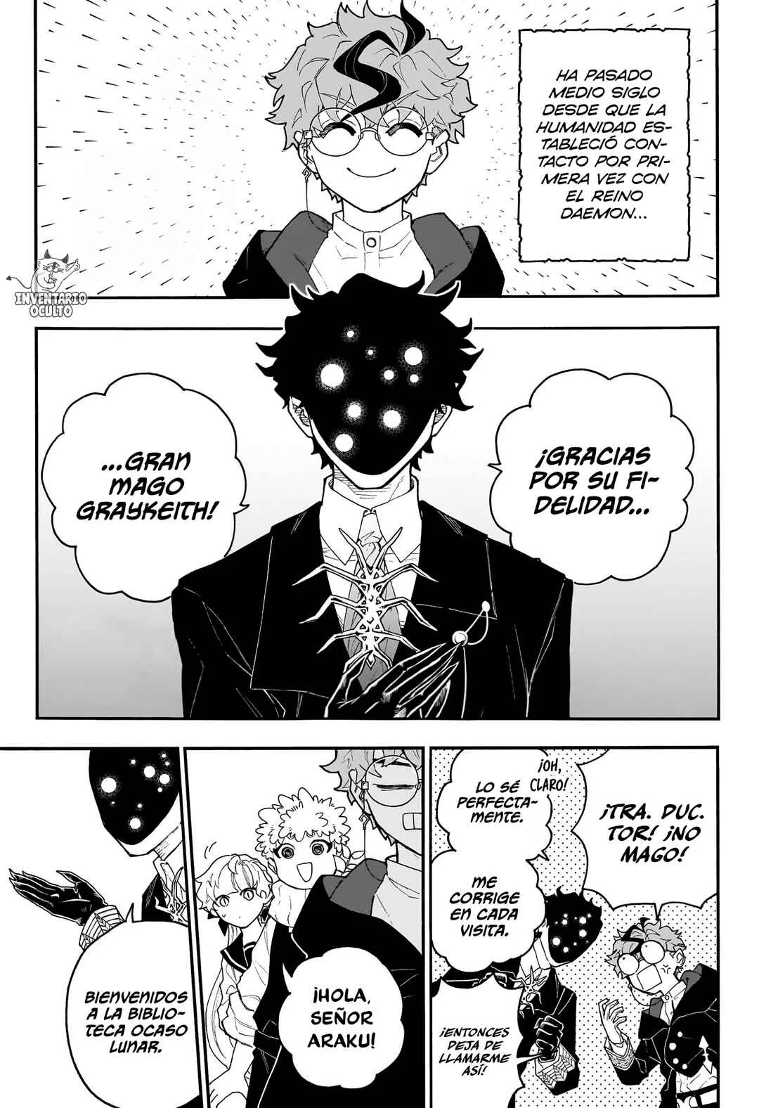 Graykeith no Makaigo Yakuroku Capítulo 3: Biblioteca Ocaso Lunar - Page 2