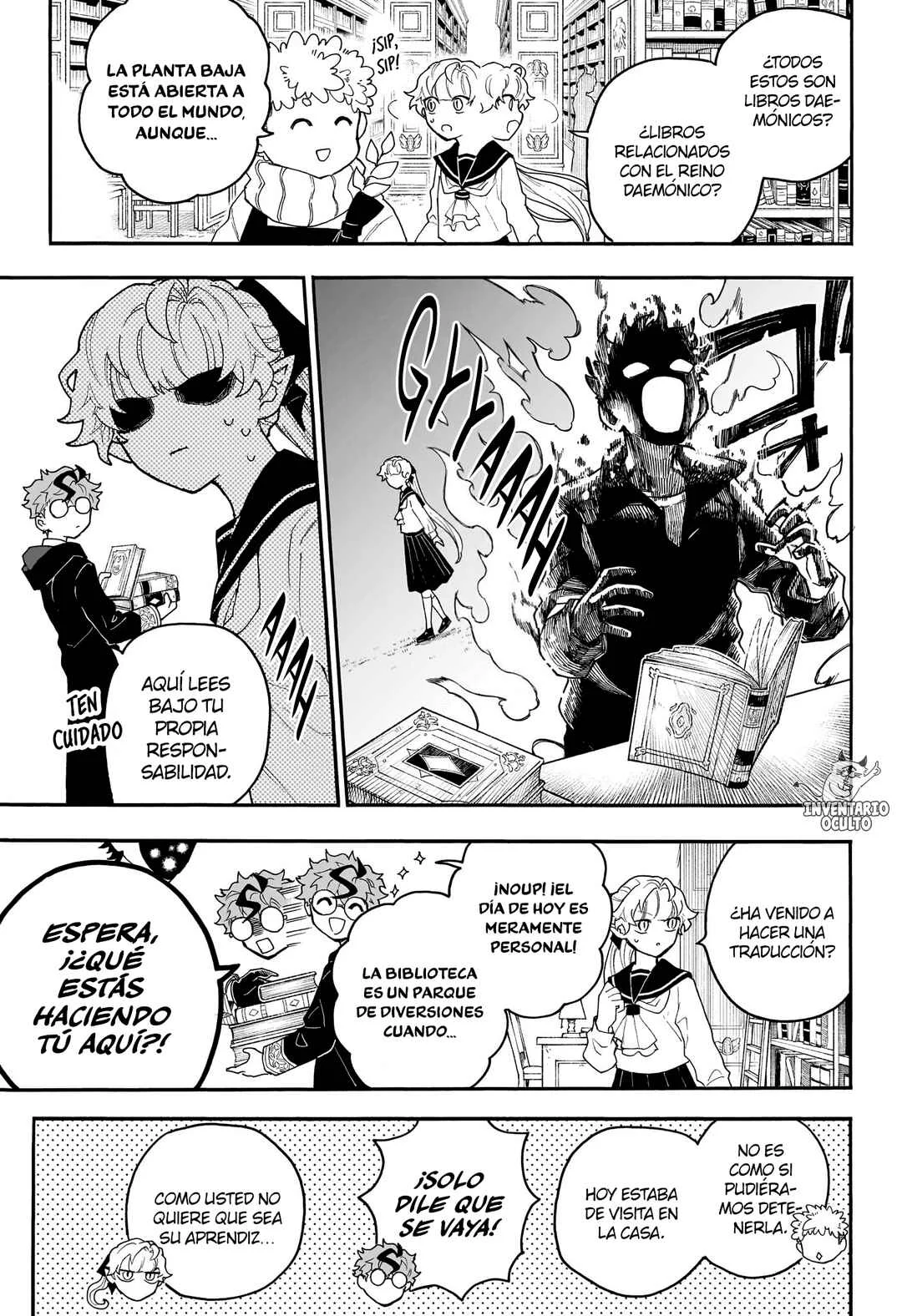 Graykeith no Makaigo Yakuroku Capítulo 3: Biblioteca Ocaso Lunar - Page 4