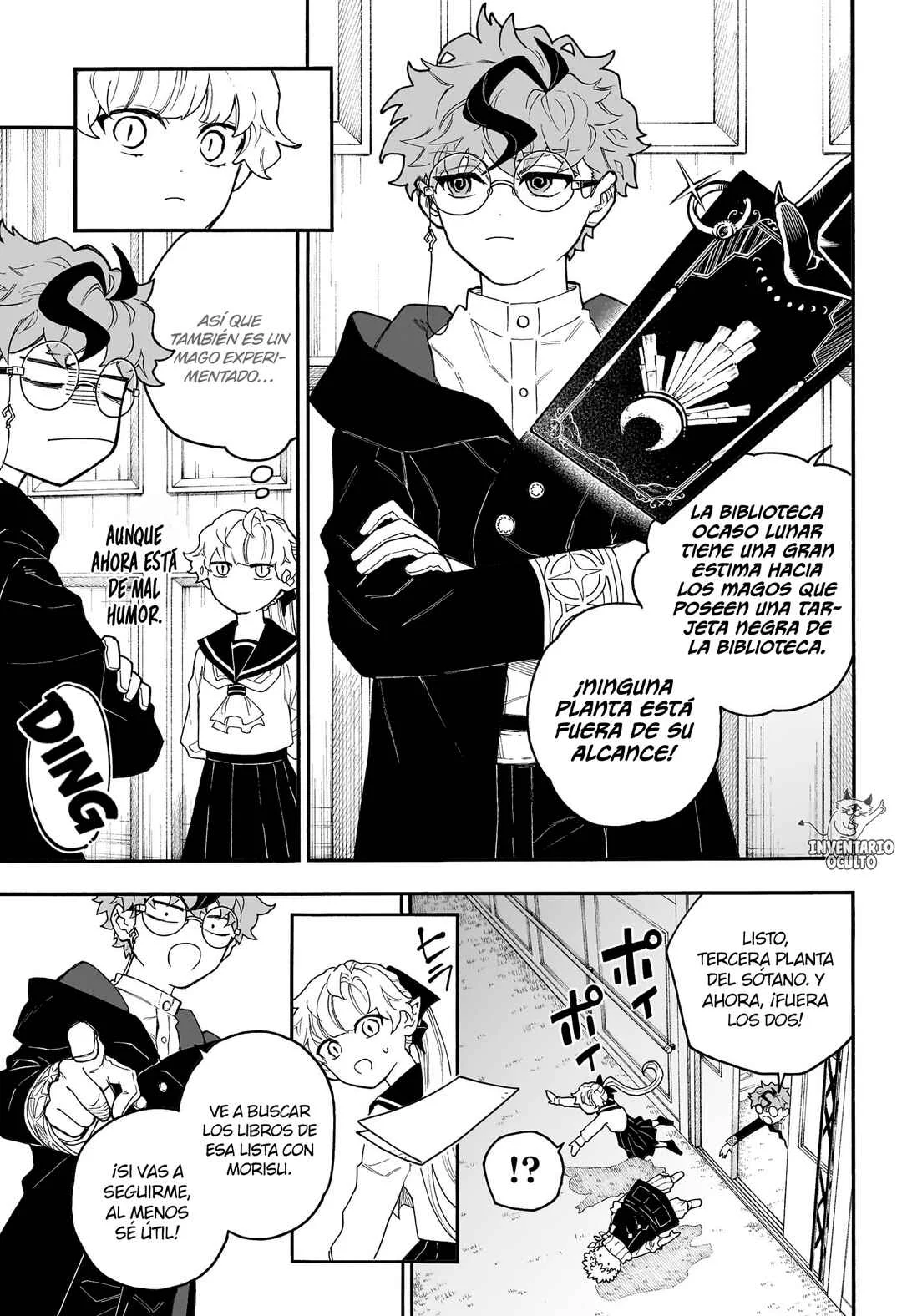 Graykeith no Makaigo Yakuroku Capítulo 3: Biblioteca Ocaso Lunar - Page 6