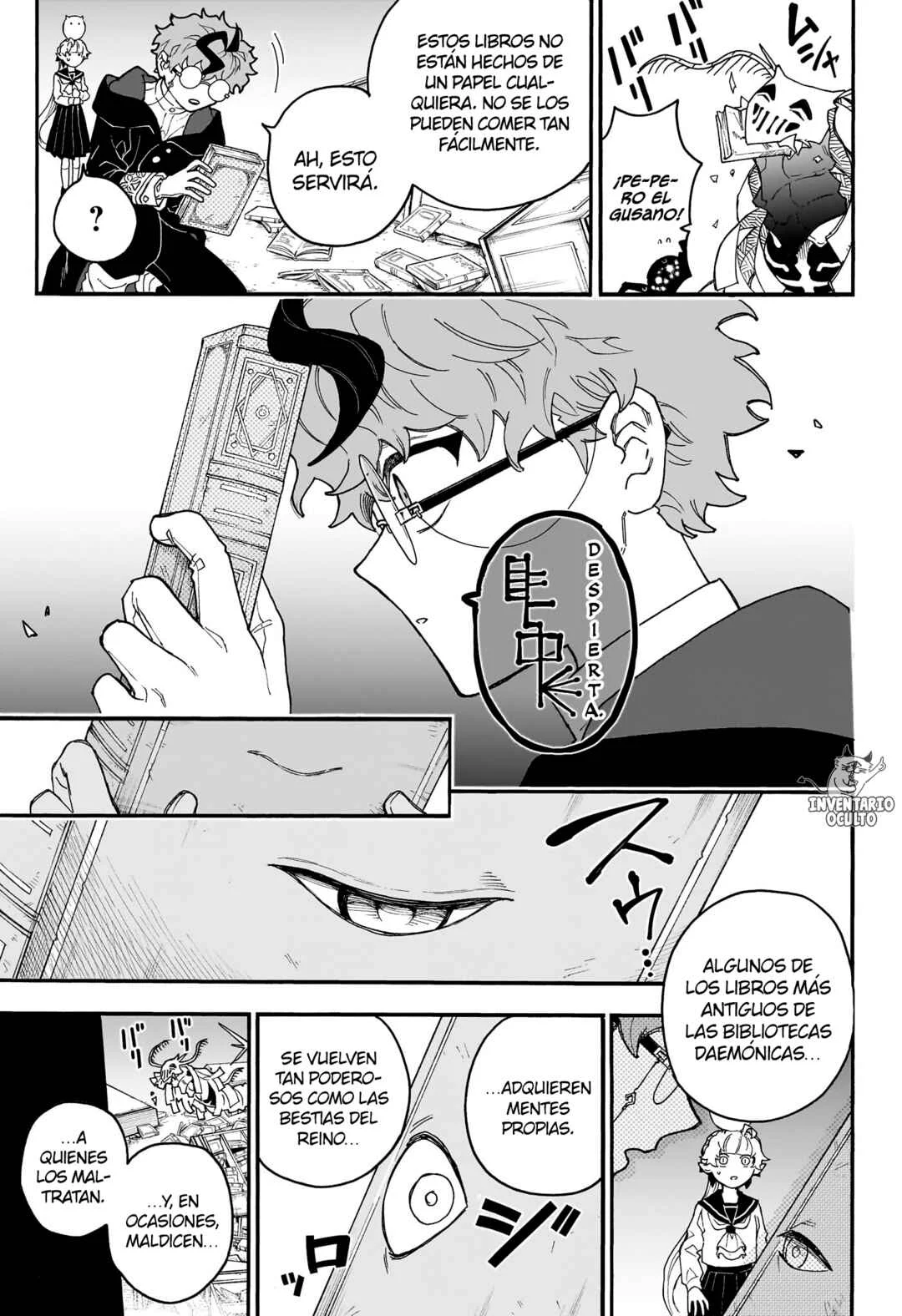 Graykeith no Makaigo Yakuroku Capítulo 3: Biblioteca Ocaso Lunar - Page 20
