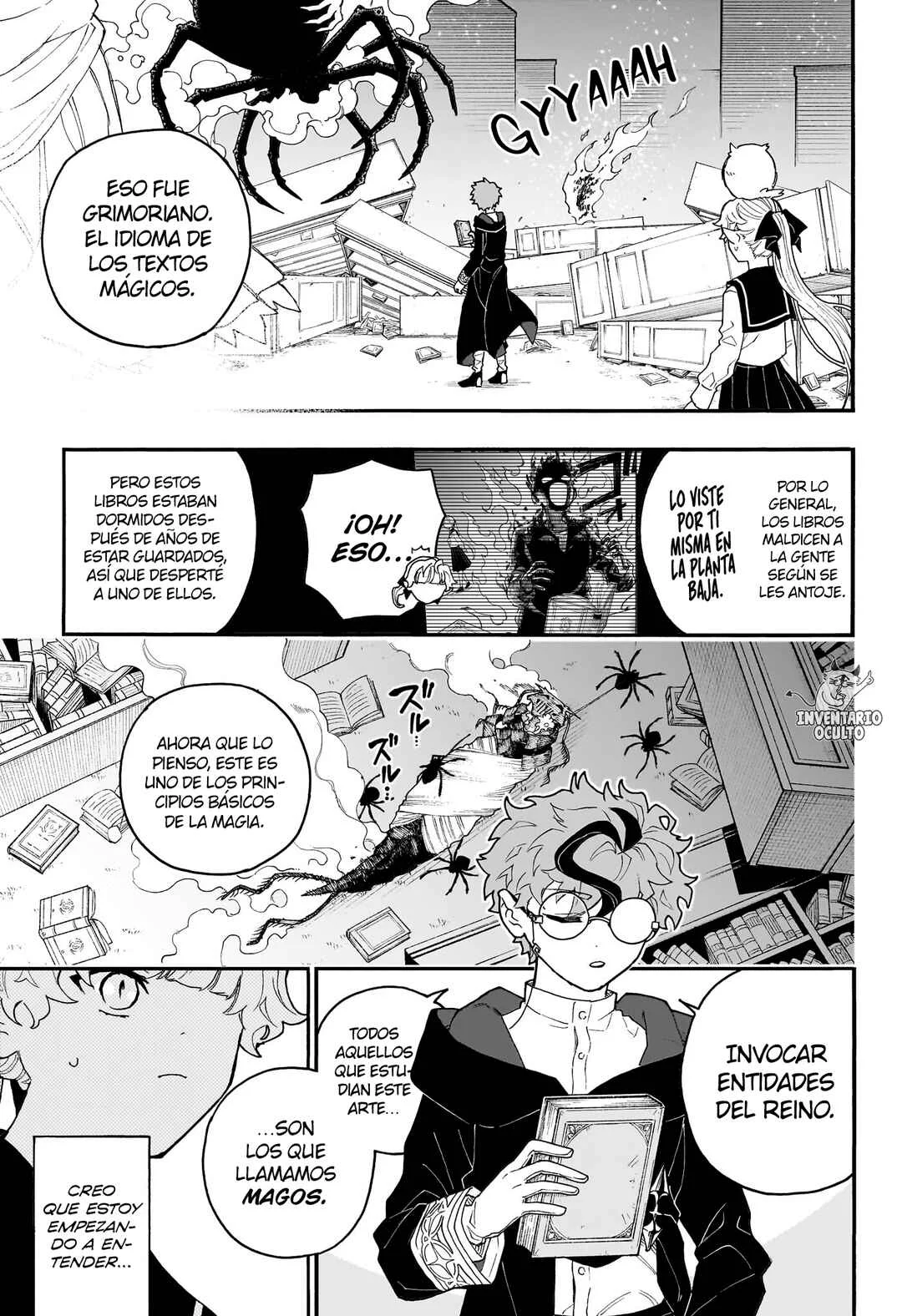 Graykeith no Makaigo Yakuroku Capítulo 3: Biblioteca Ocaso Lunar - Page 22