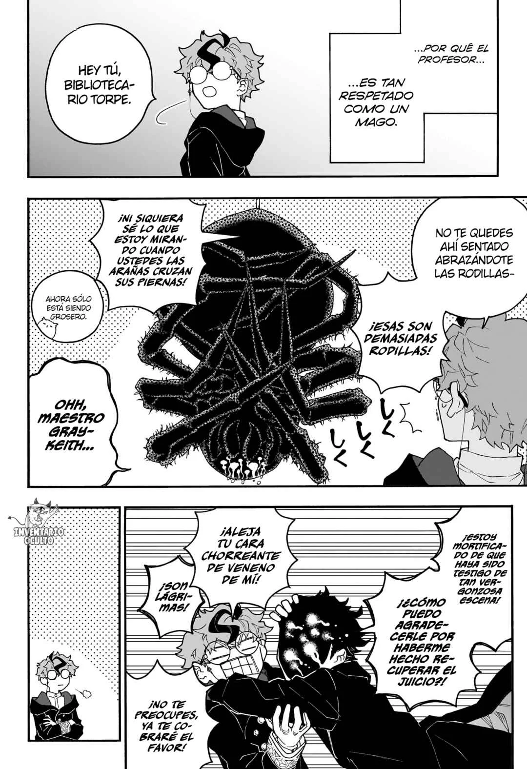 Graykeith no Makaigo Yakuroku Capítulo 3: Biblioteca Ocaso Lunar - Page 23