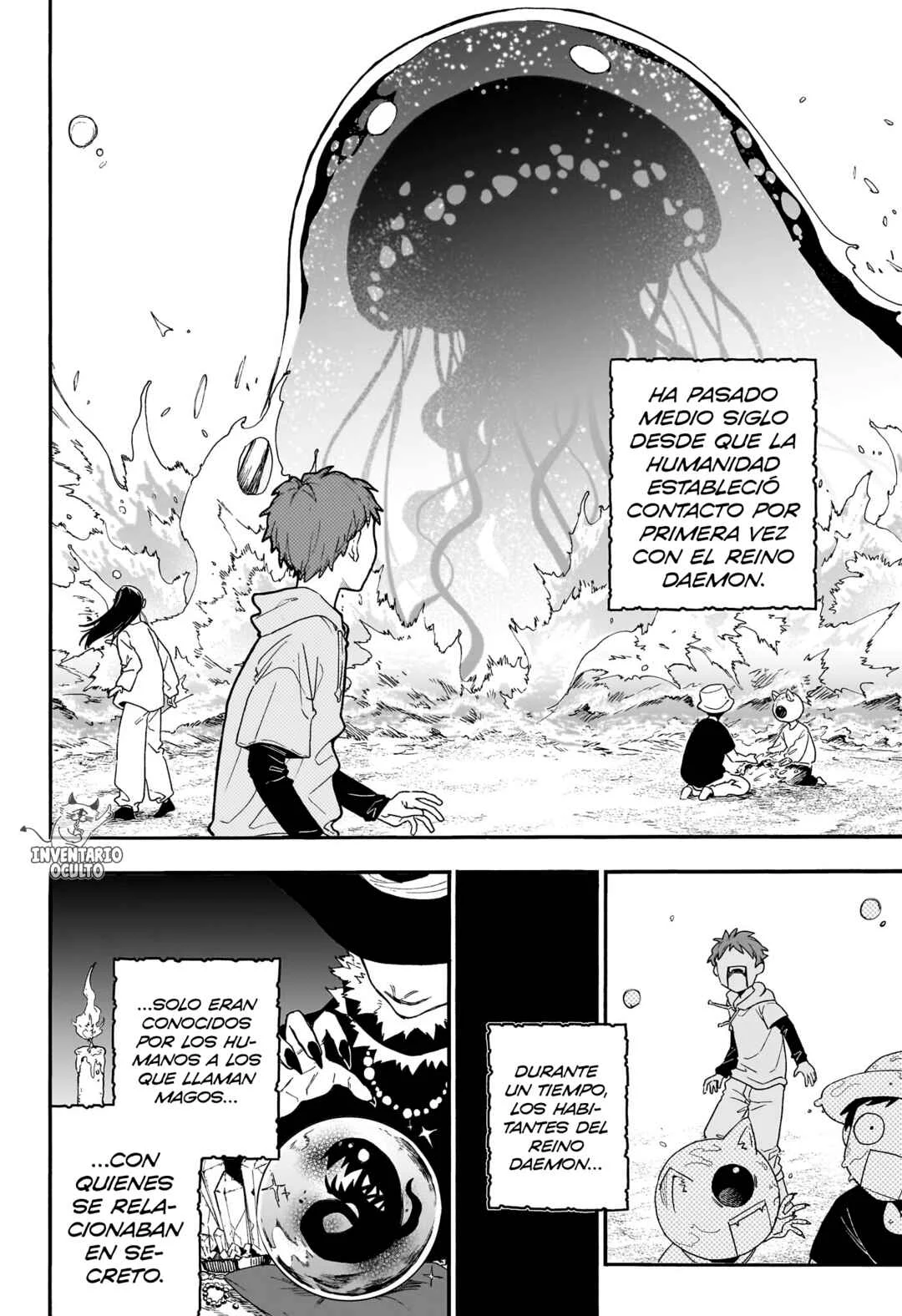 Graykeith no Makaigo Yakuroku Capítulo 4: El Monje Marino y el Mensaje en la Botella - Page 3