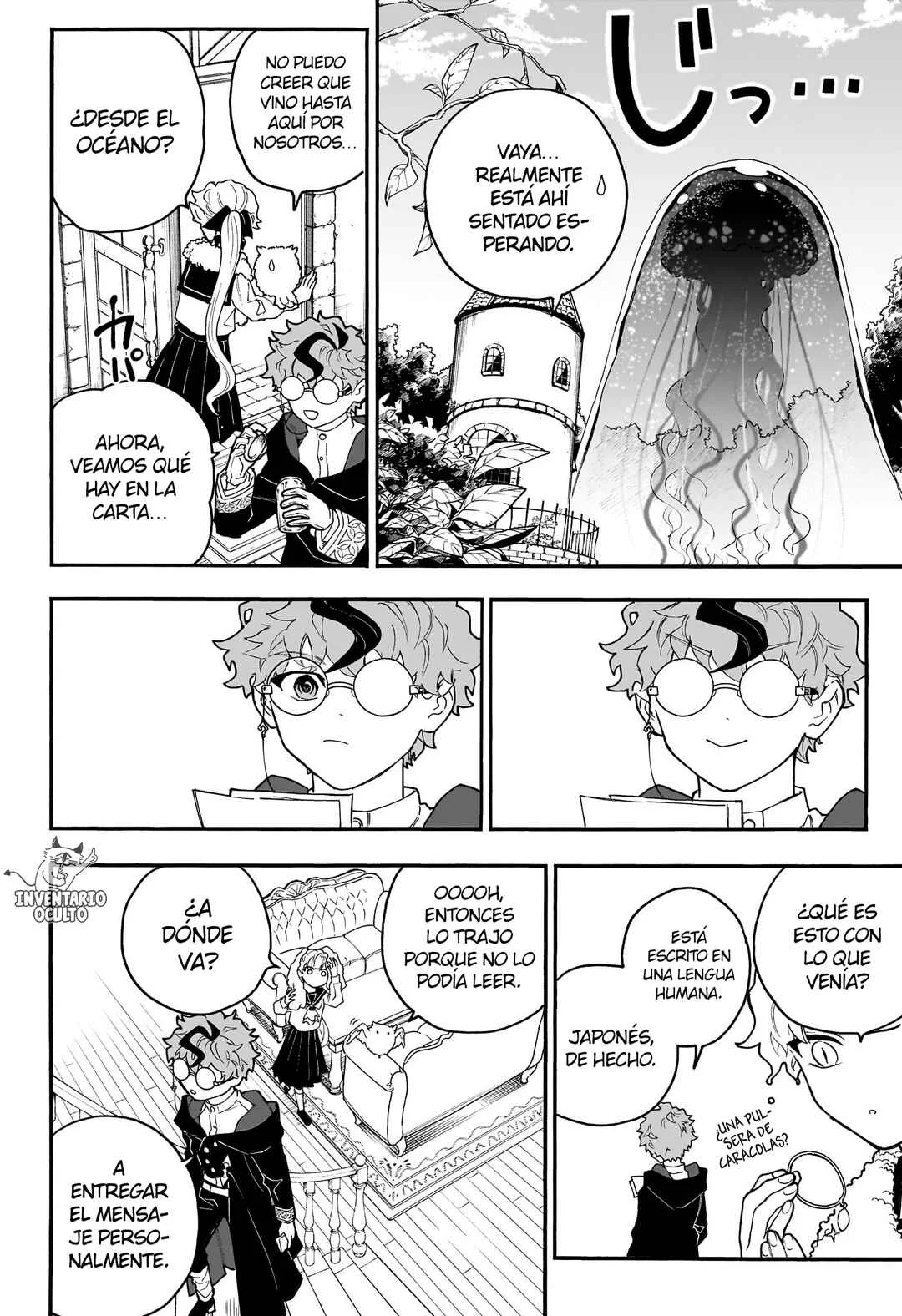 Graykeith no Makaigo Yakuroku Capítulo 4: El Monje Marino y el Mensaje en la Botella - Page 13