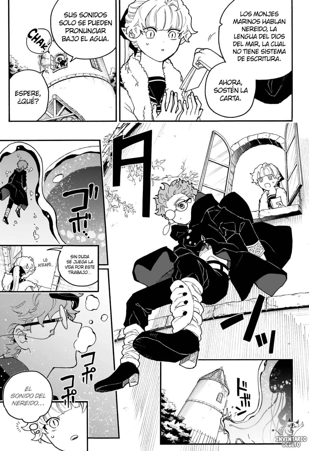 Graykeith no Makaigo Yakuroku Capítulo 4: El Monje Marino y el Mensaje en la Botella - Page 14