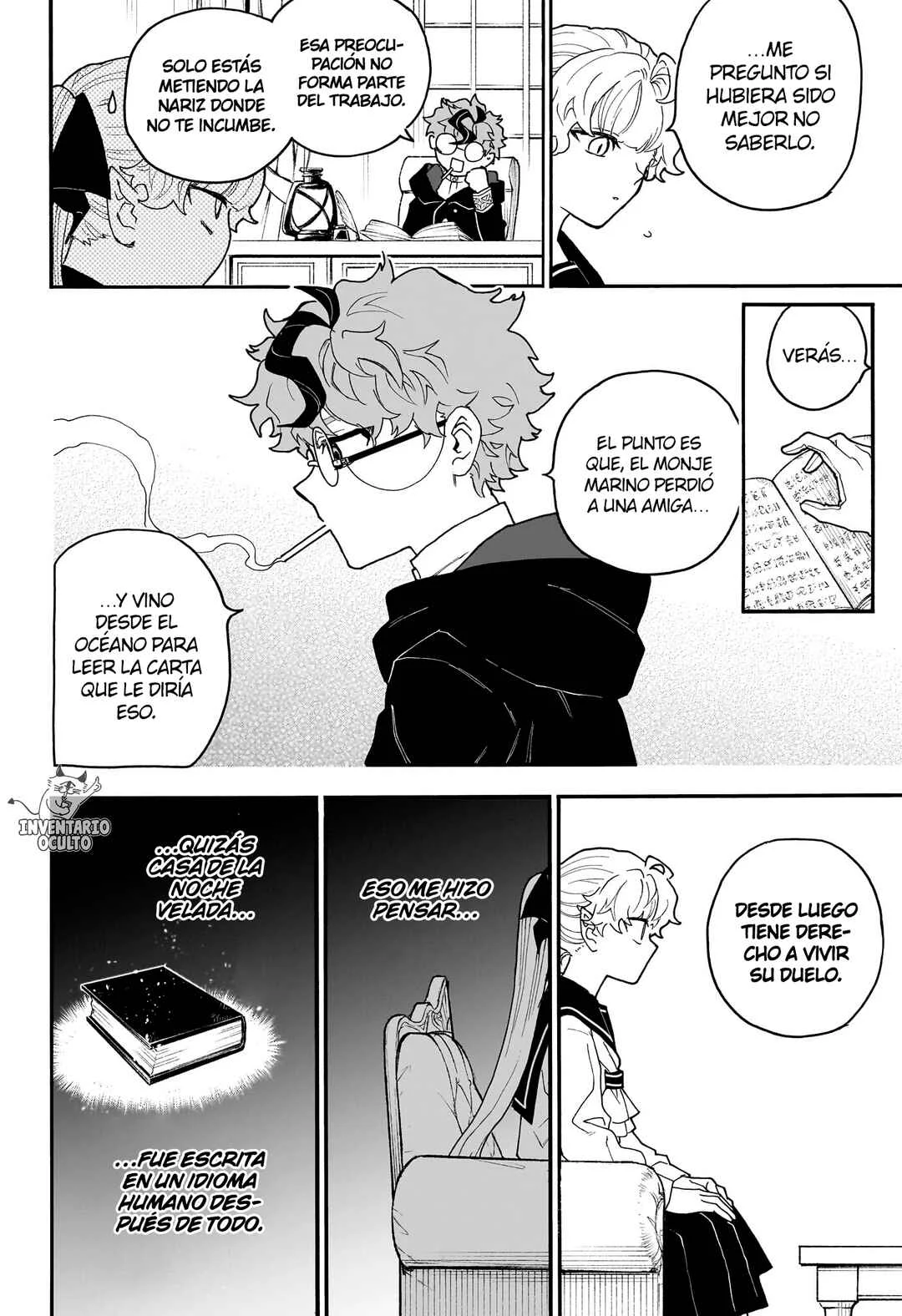 Graykeith no Makaigo Yakuroku Capítulo 4: El Monje Marino y el Mensaje en la Botella - Page 19