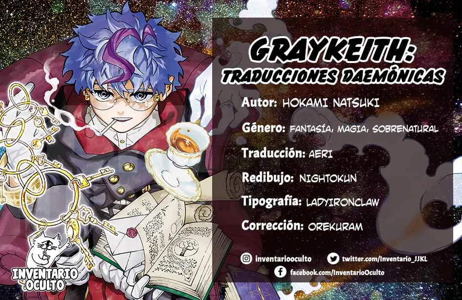 Graykeith no Makaigo Yakuroku Capítulo 5: El Círculo de Invocación  - Page 1