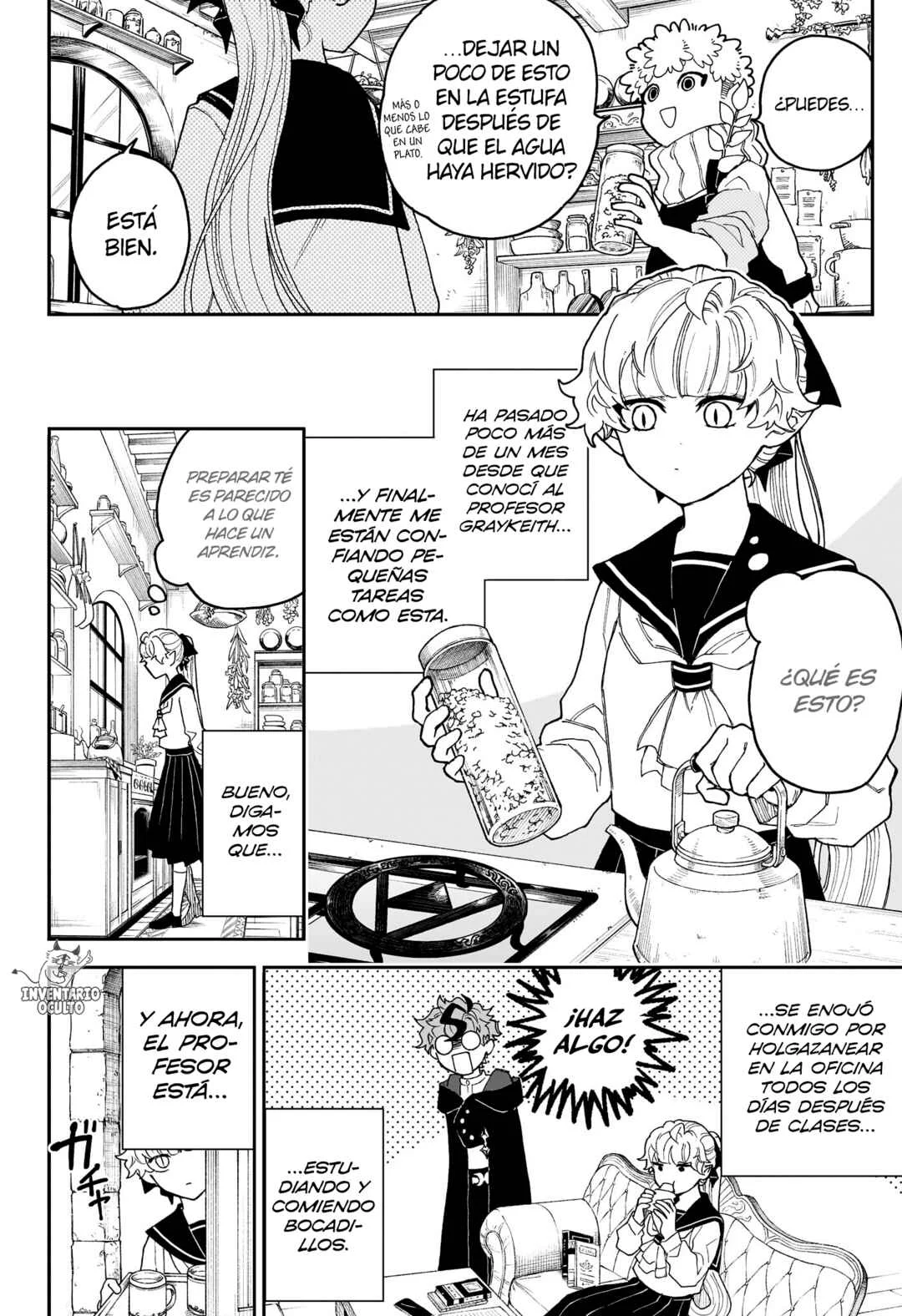 Graykeith no Makaigo Yakuroku Capítulo 5: El Círculo de Invocación  - Page 3
