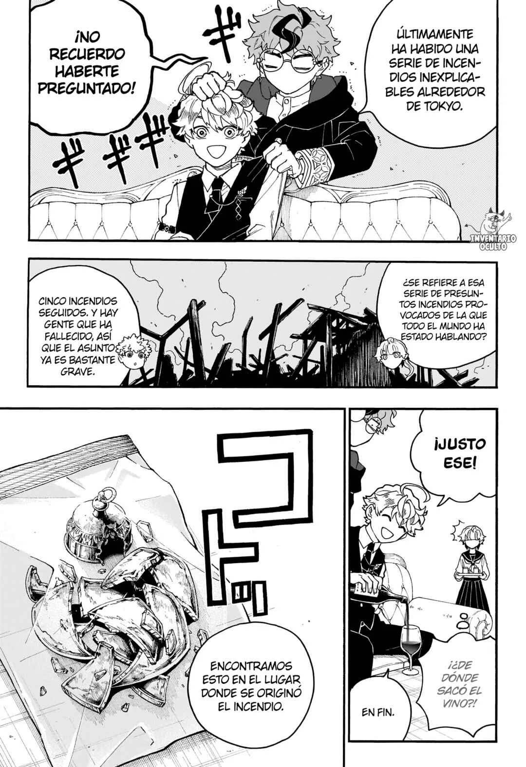 Graykeith no Makaigo Yakuroku Capítulo 5: El Círculo de Invocación  - Page 6