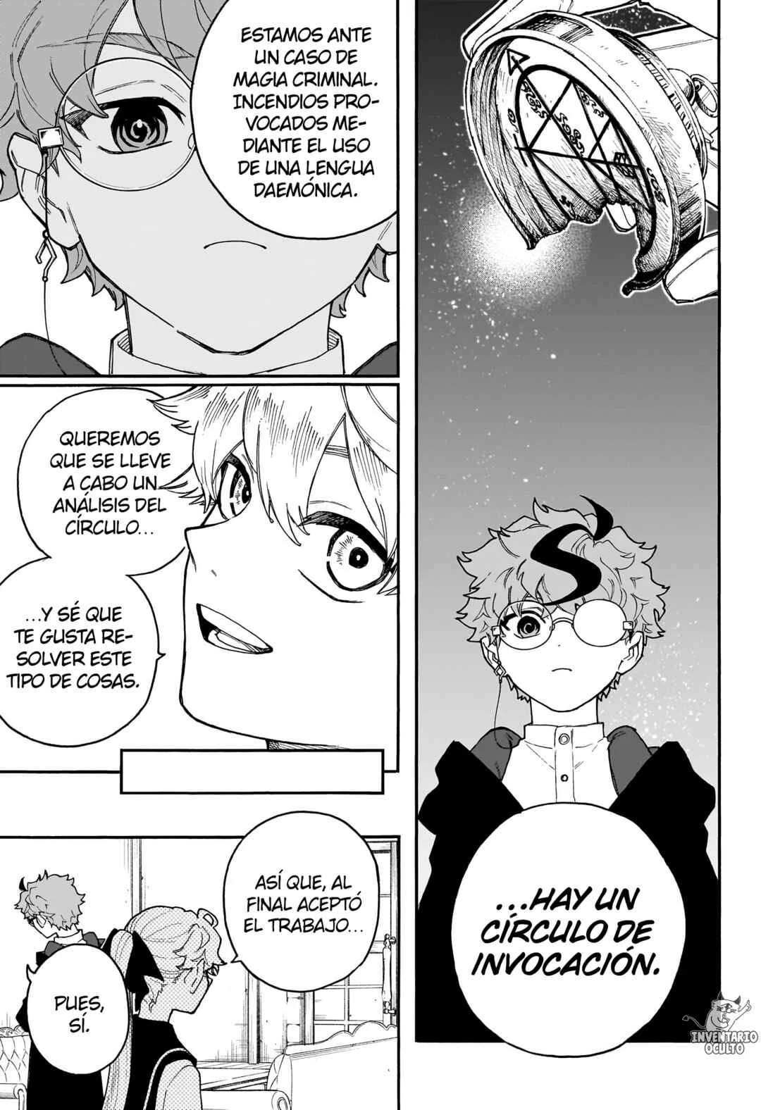 Graykeith no Makaigo Yakuroku Capítulo 5: El Círculo de Invocación  - Page 8
