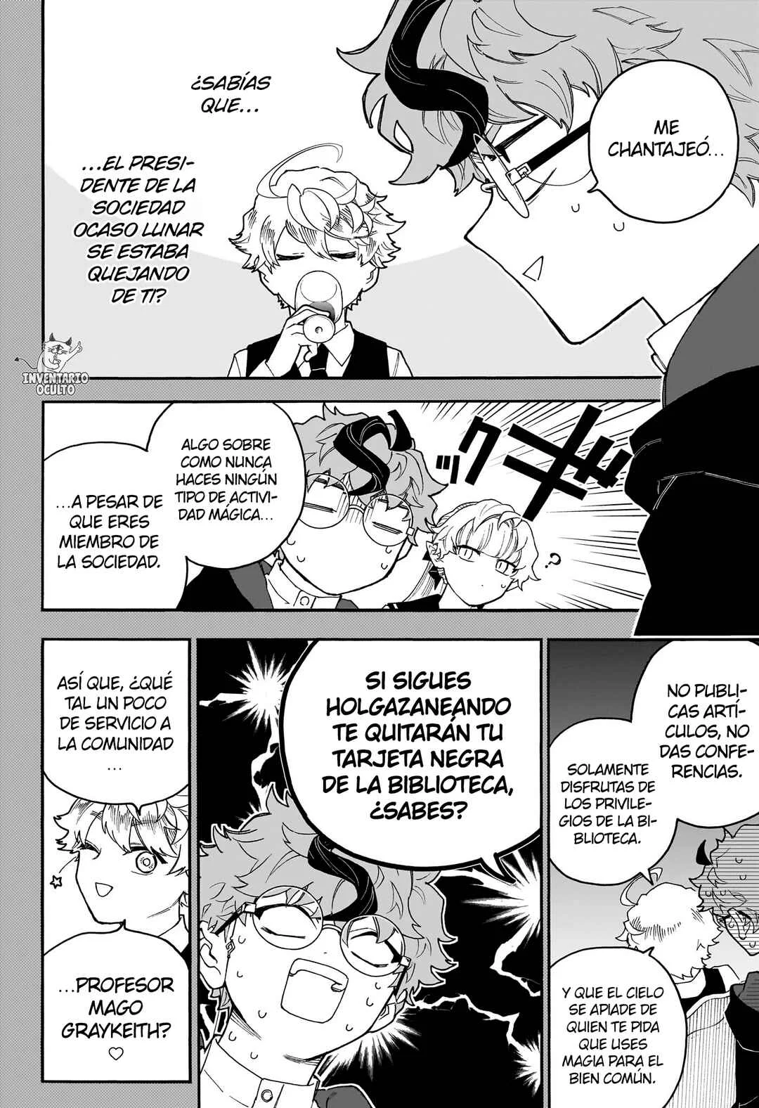Graykeith no Makaigo Yakuroku Capítulo 5: El Círculo de Invocación  - Page 9