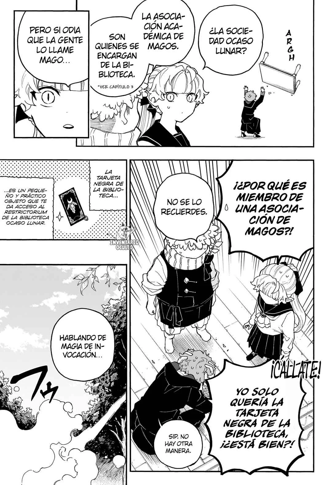 Graykeith no Makaigo Yakuroku Capítulo 5: El Círculo de Invocación  - Page 10