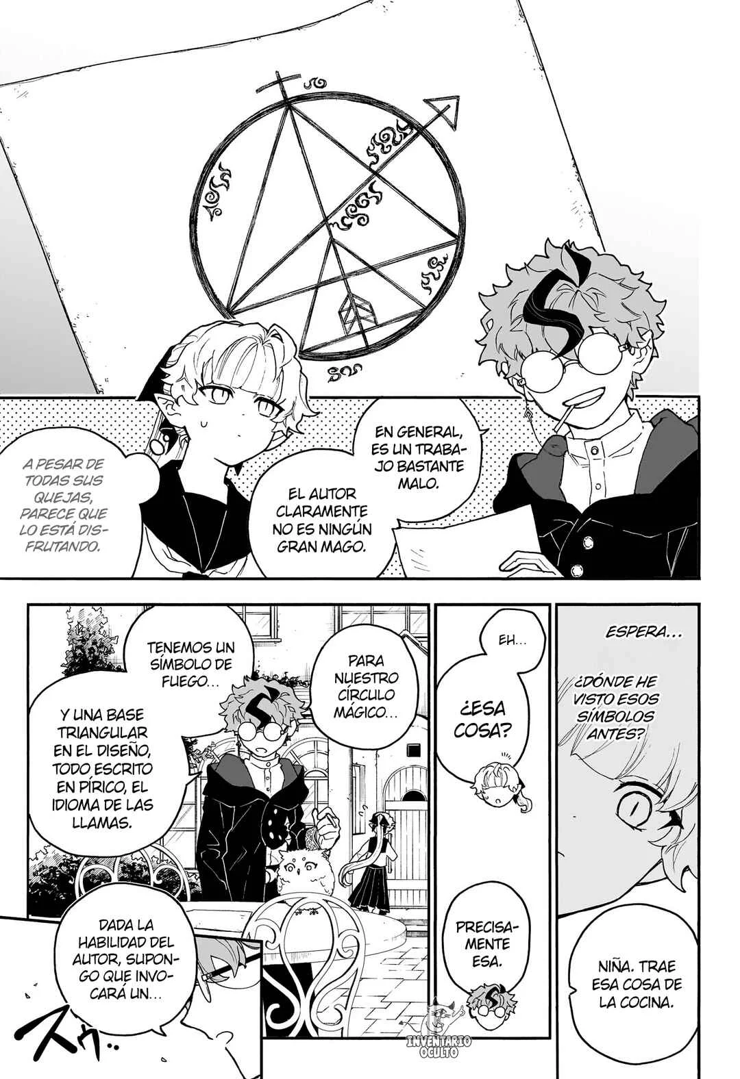 Graykeith no Makaigo Yakuroku Capítulo 5: El Círculo de Invocación  - Page 12