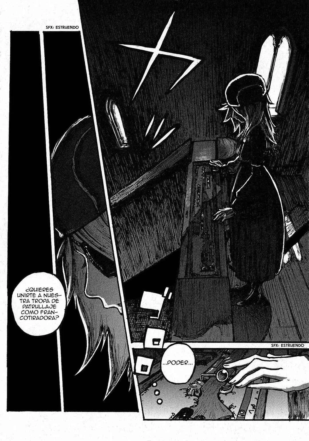 GROUNDLESS Capítulo 1.2: La francotiradora de un solo ojo (Parte 2) - Page 6