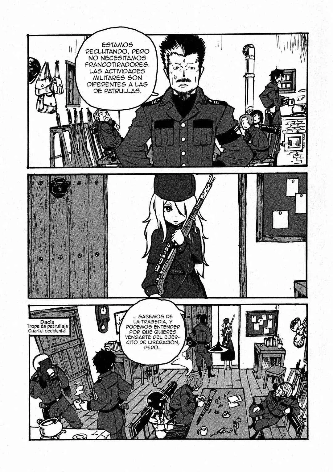 GROUNDLESS Capítulo 1.2: La francotiradora de un solo ojo (Parte 2) - Page 7