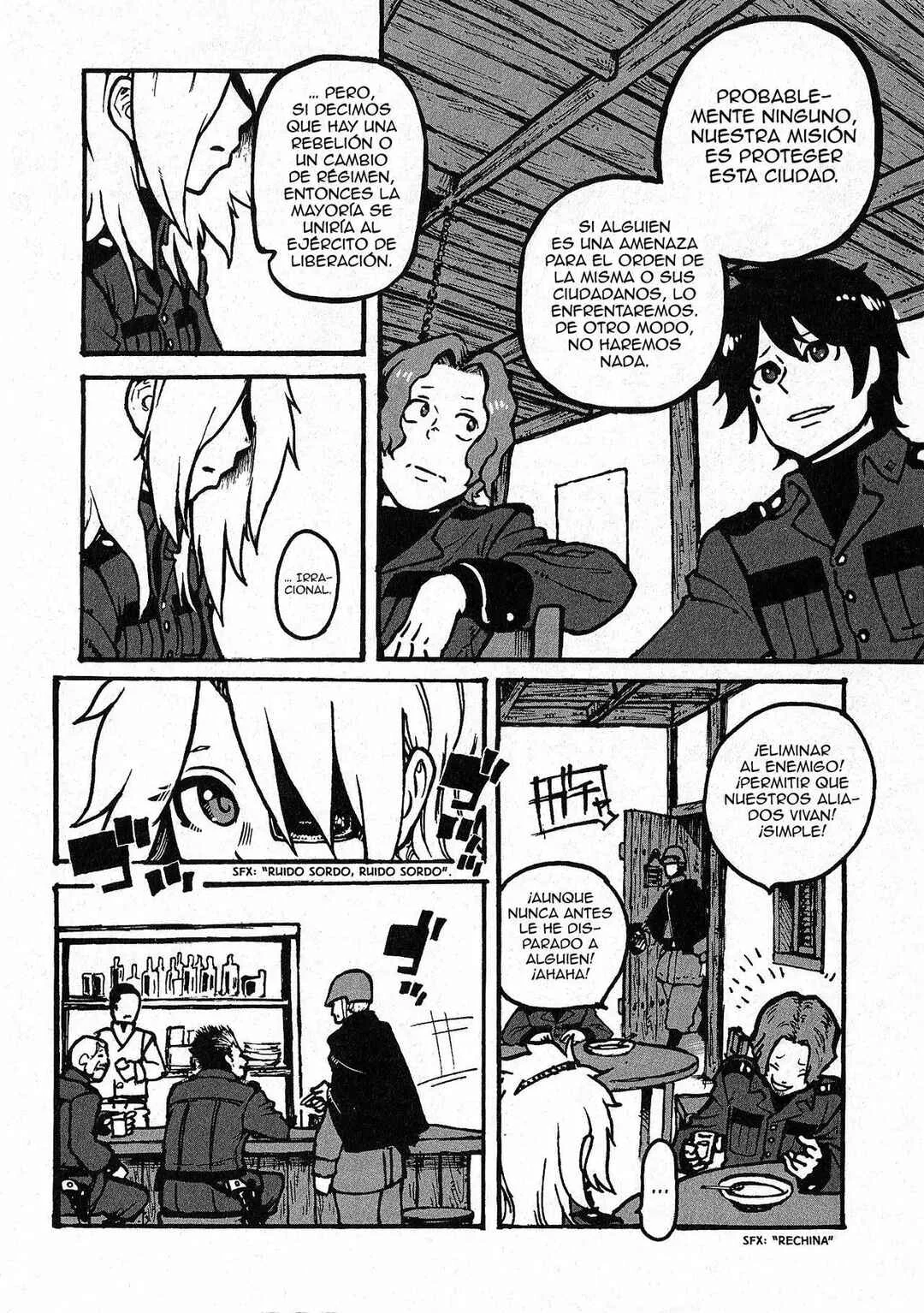 GROUNDLESS Capítulo 1.2: La francotiradora de un solo ojo (Parte 2) - Page 22