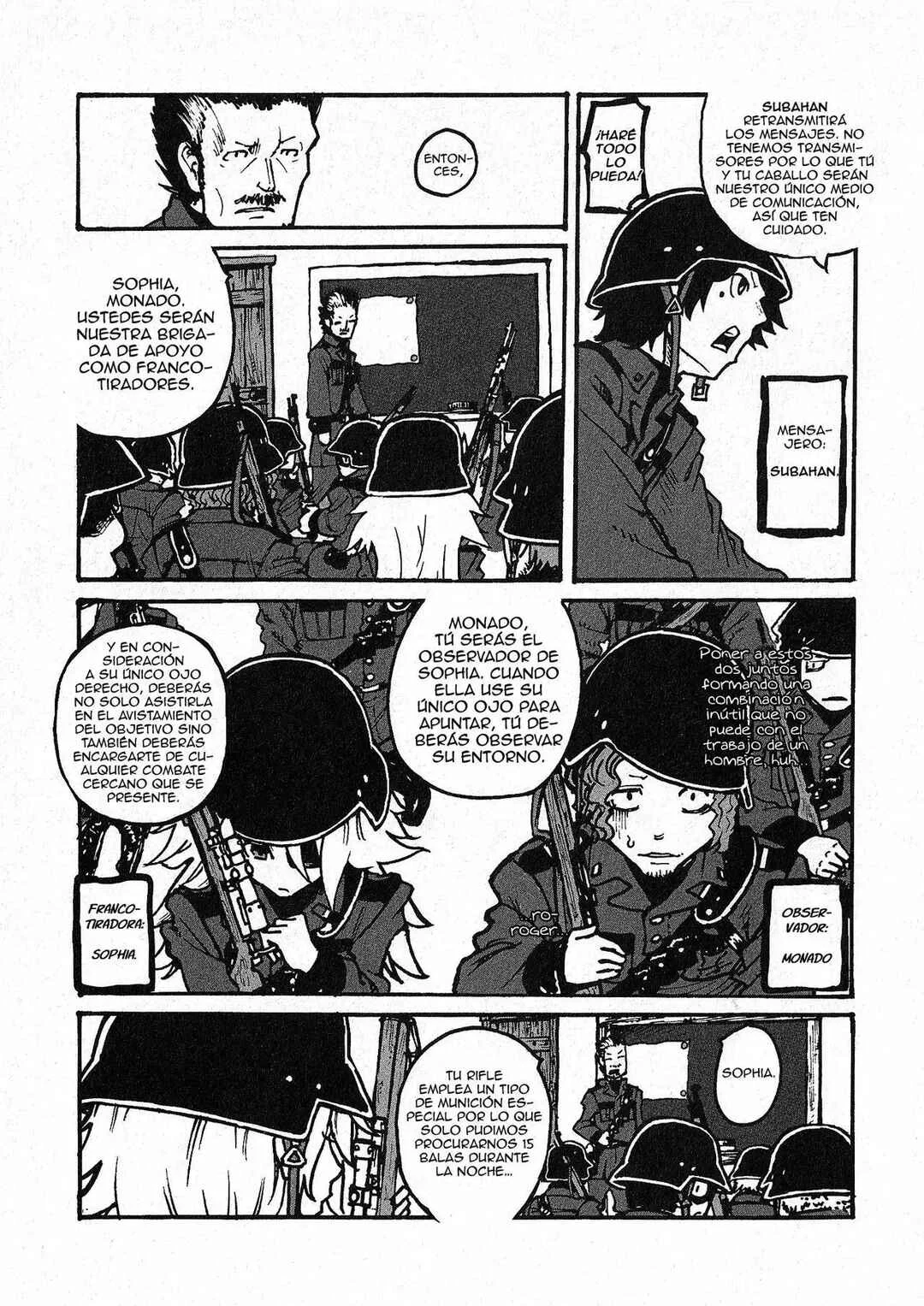 GROUNDLESS Capítulo 1.3: La francotiradora de un solo ojo (Parte 3) - Page 8