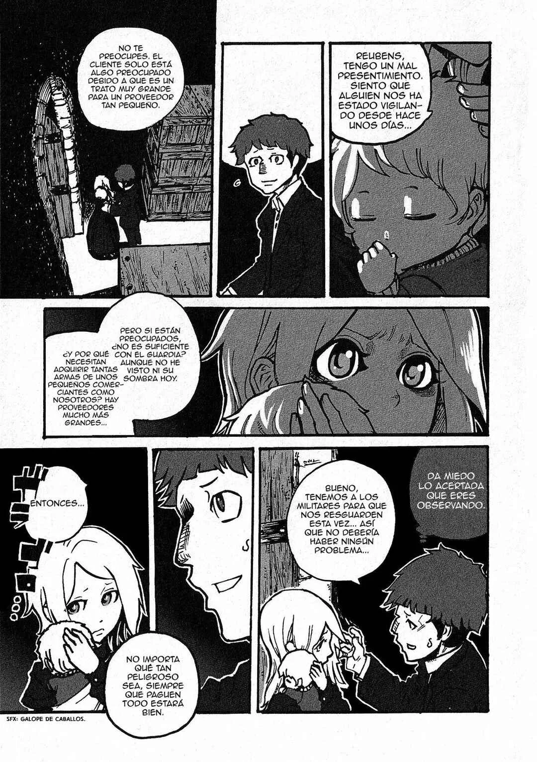GROUNDLESS Capítulo 1: La francotiradora de un solo ojo (Parte 1) - Page 23