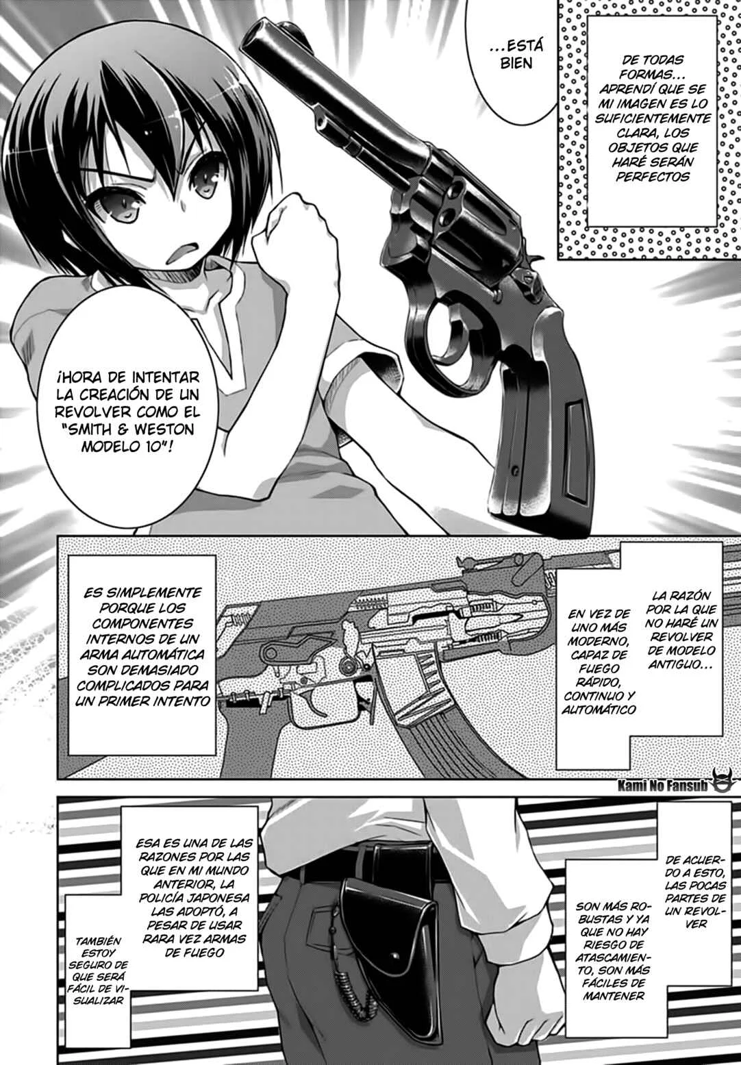 Gun-Ota ga Mahou Sekai ni Tensei shitara, Gendai Heiki de Guntai Harem wo Tsukucchaimashita!? Capítulo 3 - Page 29