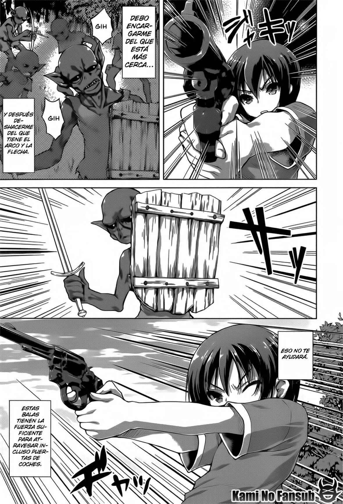 Gun-Ota ga Mahou Sekai ni Tensei shitara, Gendai Heiki de Guntai Harem wo Tsukucchaimashita!? Capítulo 5 - Page 12
