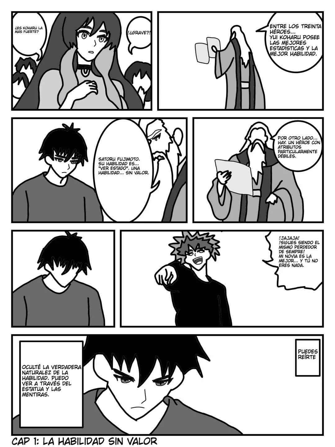 GyaruTon Capítulo 1: Una Habilidad Sin Valor  - Page 11